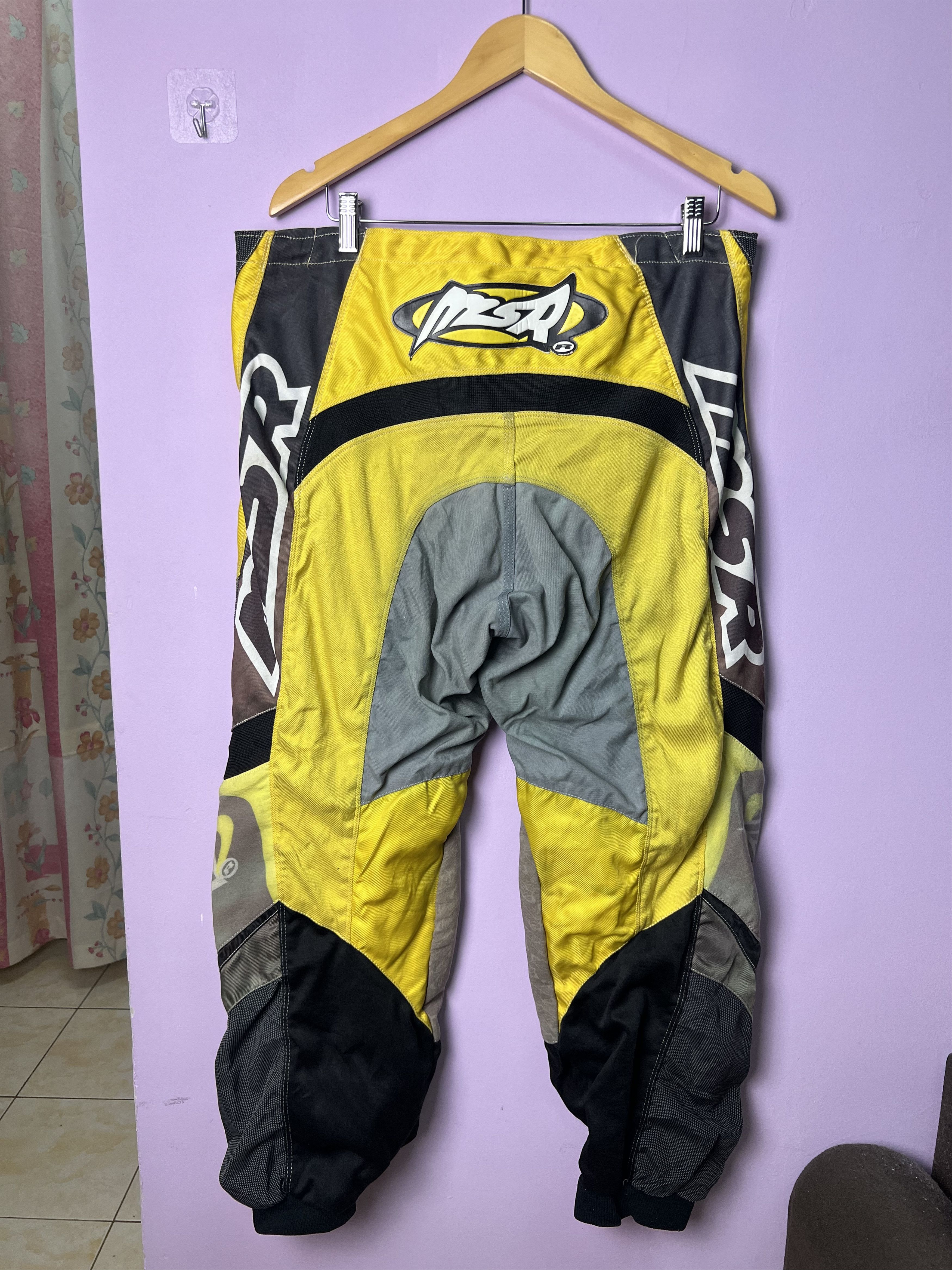 Japanese Brand 🔥MSR Distressed Racing Pants Size US 38 / EU 54 - 2 Thumbnail