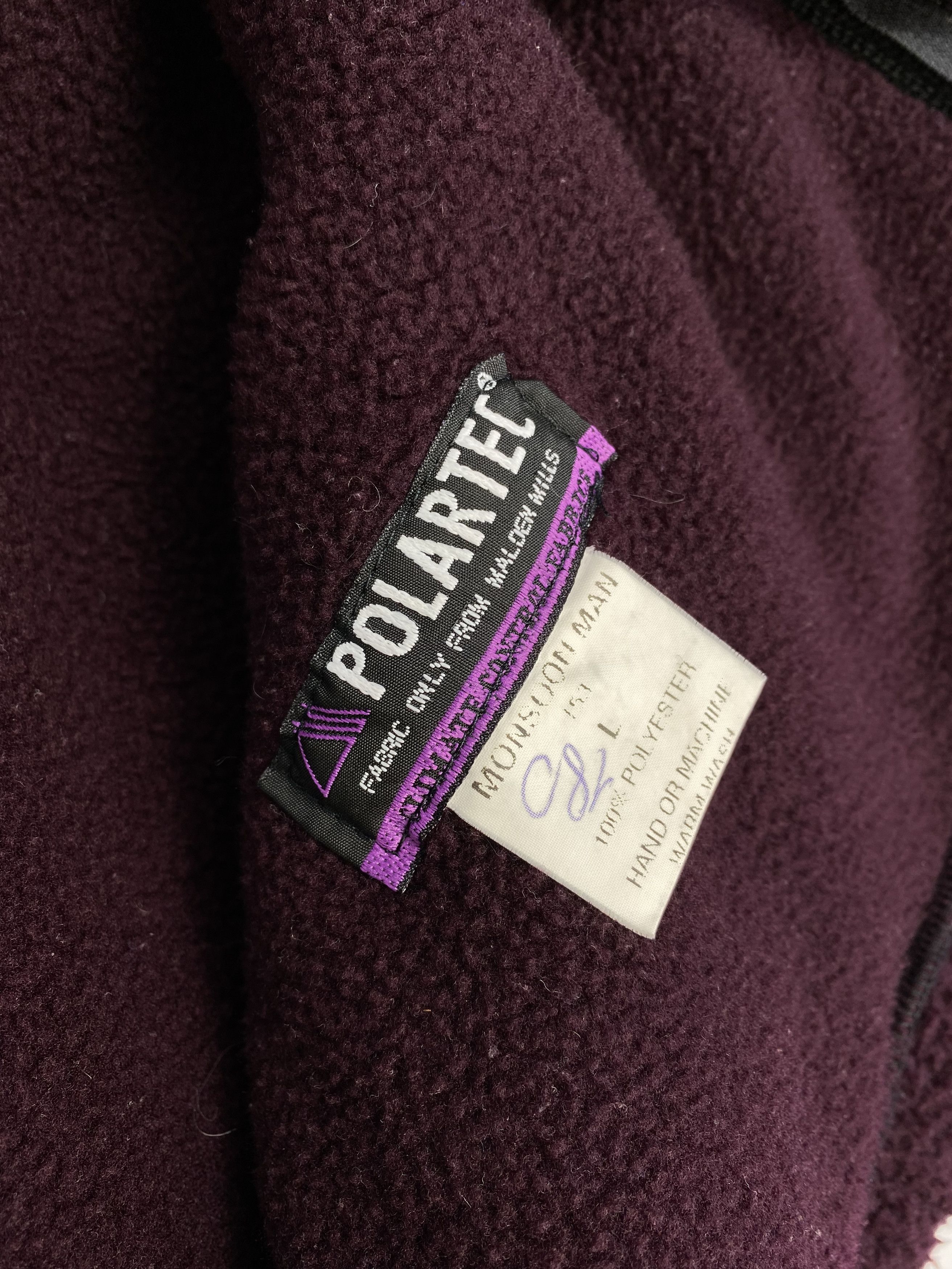 Polartec Sprayway 90s Vintage Polartec Sherpa Deep Fleece Jacket Size US XL / EU 56 / 4 - 6 Thumbnail