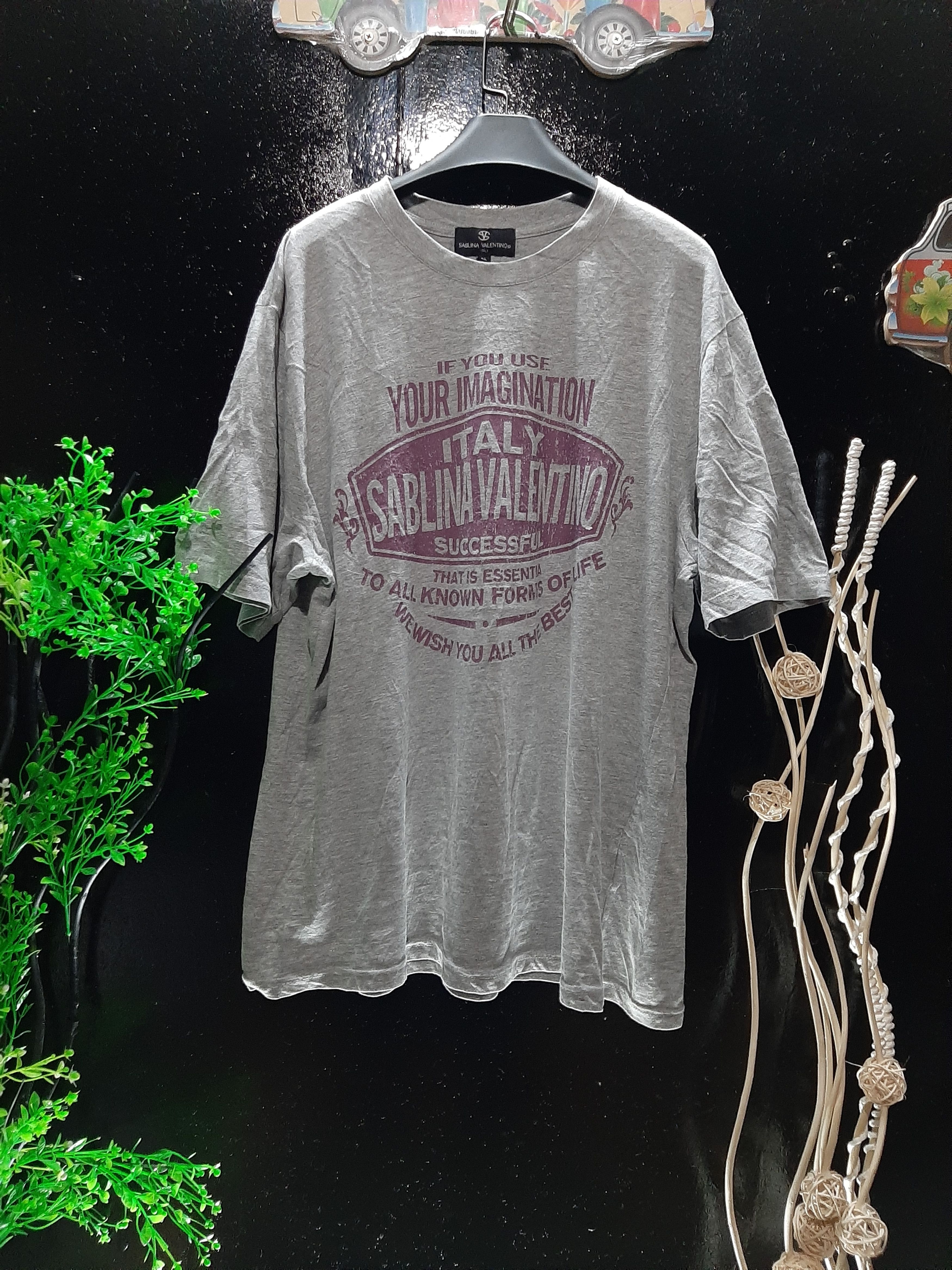 Designer × Valentino × Vintage VINTAGE SABLINA VALENTINO SPELL OUT BIG LOGO Size US M / EU 48-50 / 2 - 1 Thumbnail