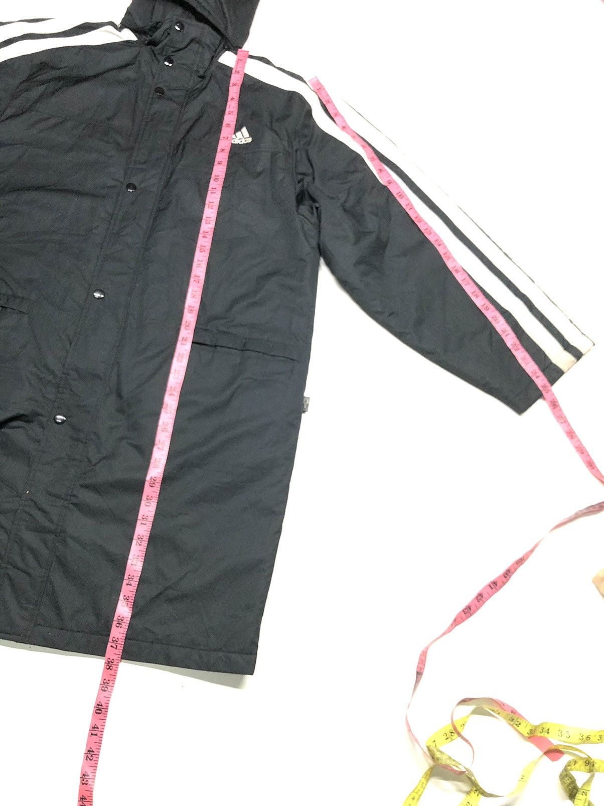 Adidas × Vintage VINTAGE ADIDAS CLIMA WARM LONG COACH JACKET Size US L / EU 52-54 / 3 - 9 Thumbnail