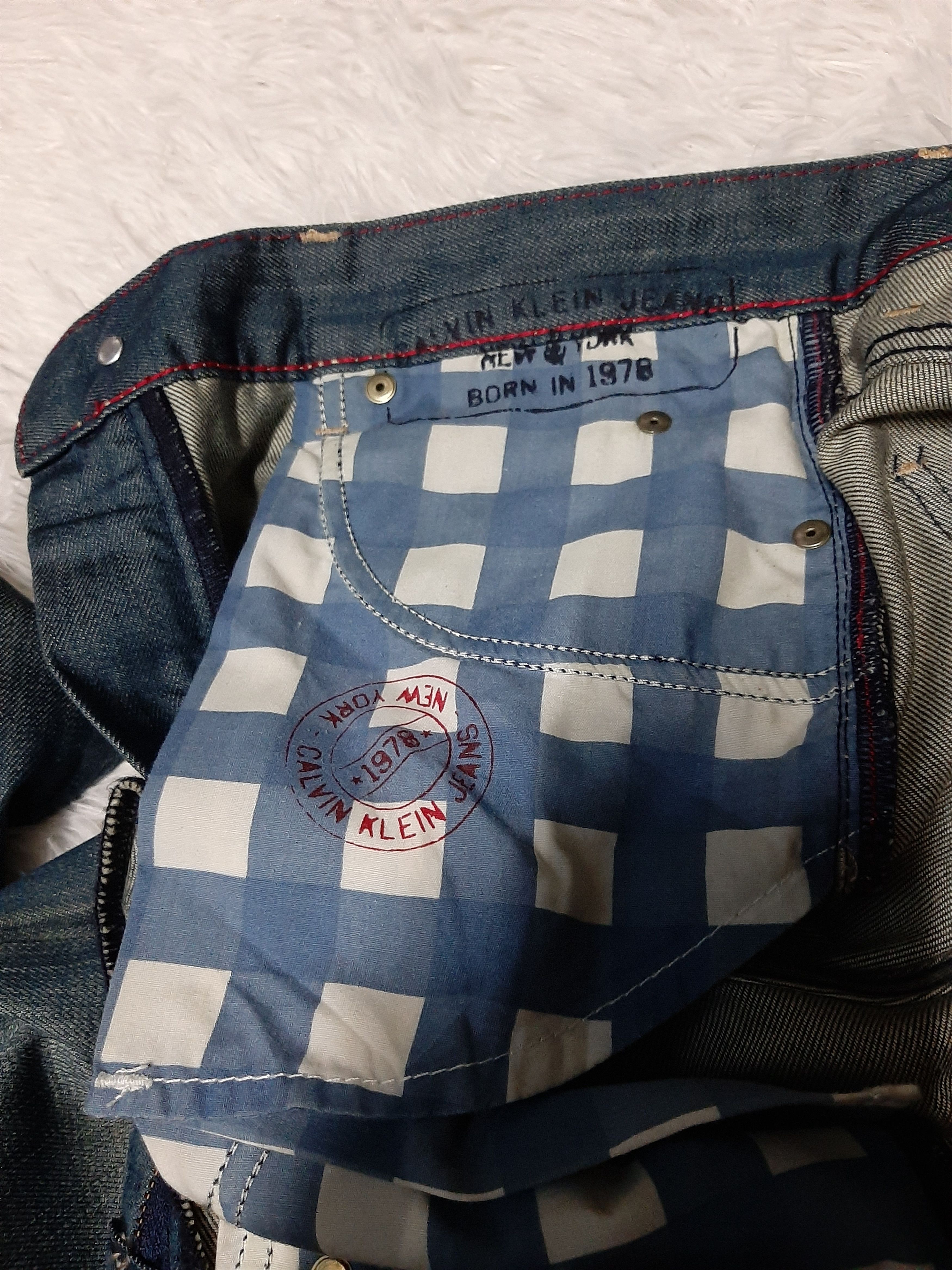Calvin Klein × Designer × Vintage VINTAGE CALVIN KLEIN BLUE WASH DENIM Size US 30 / EU 46 - 7 Thumbnail