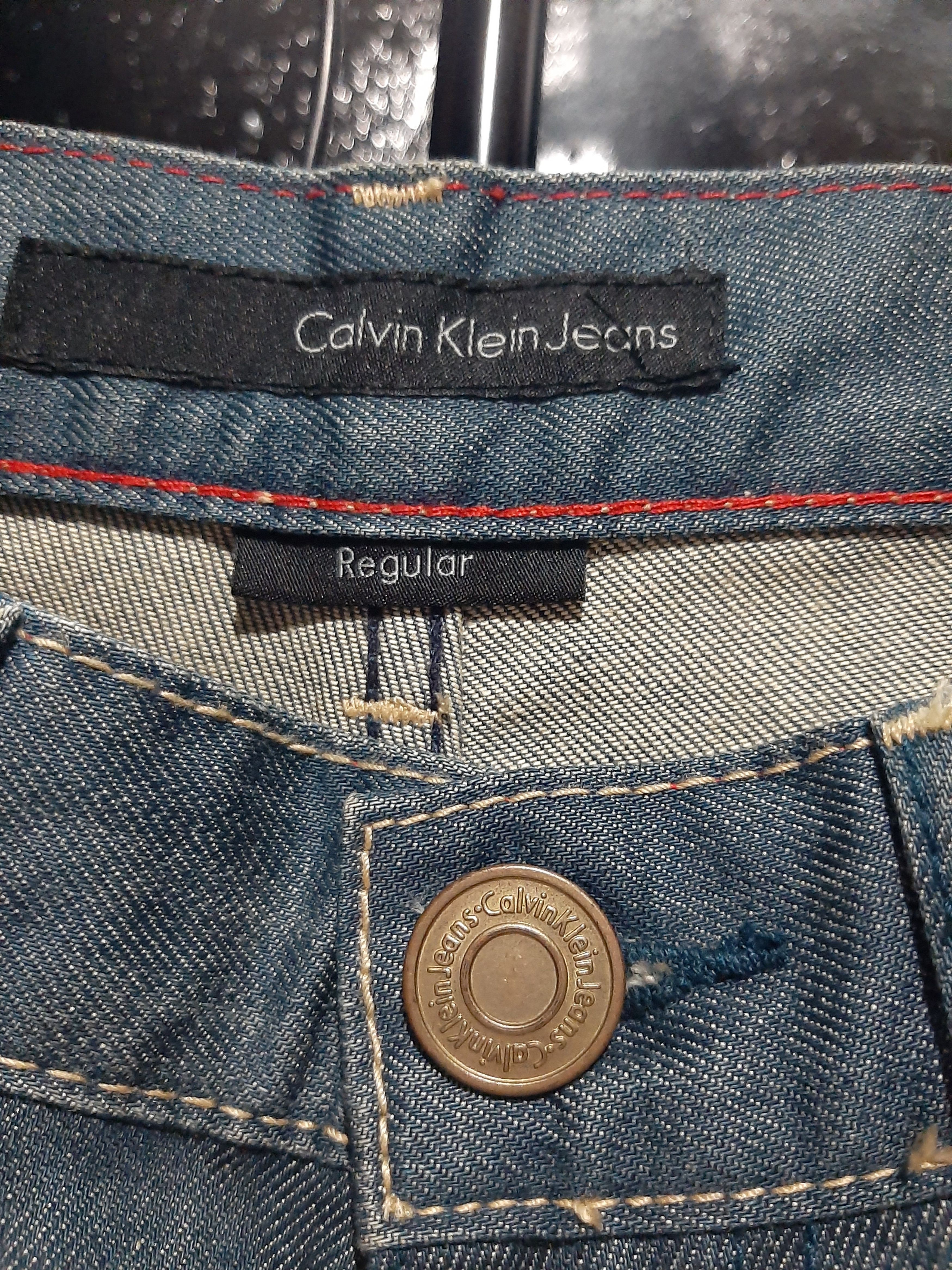 Calvin Klein × Designer × Vintage VINTAGE CALVIN KLEIN BLUE WASH DENIM Size US 30 / EU 46 - 4 Thumbnail
