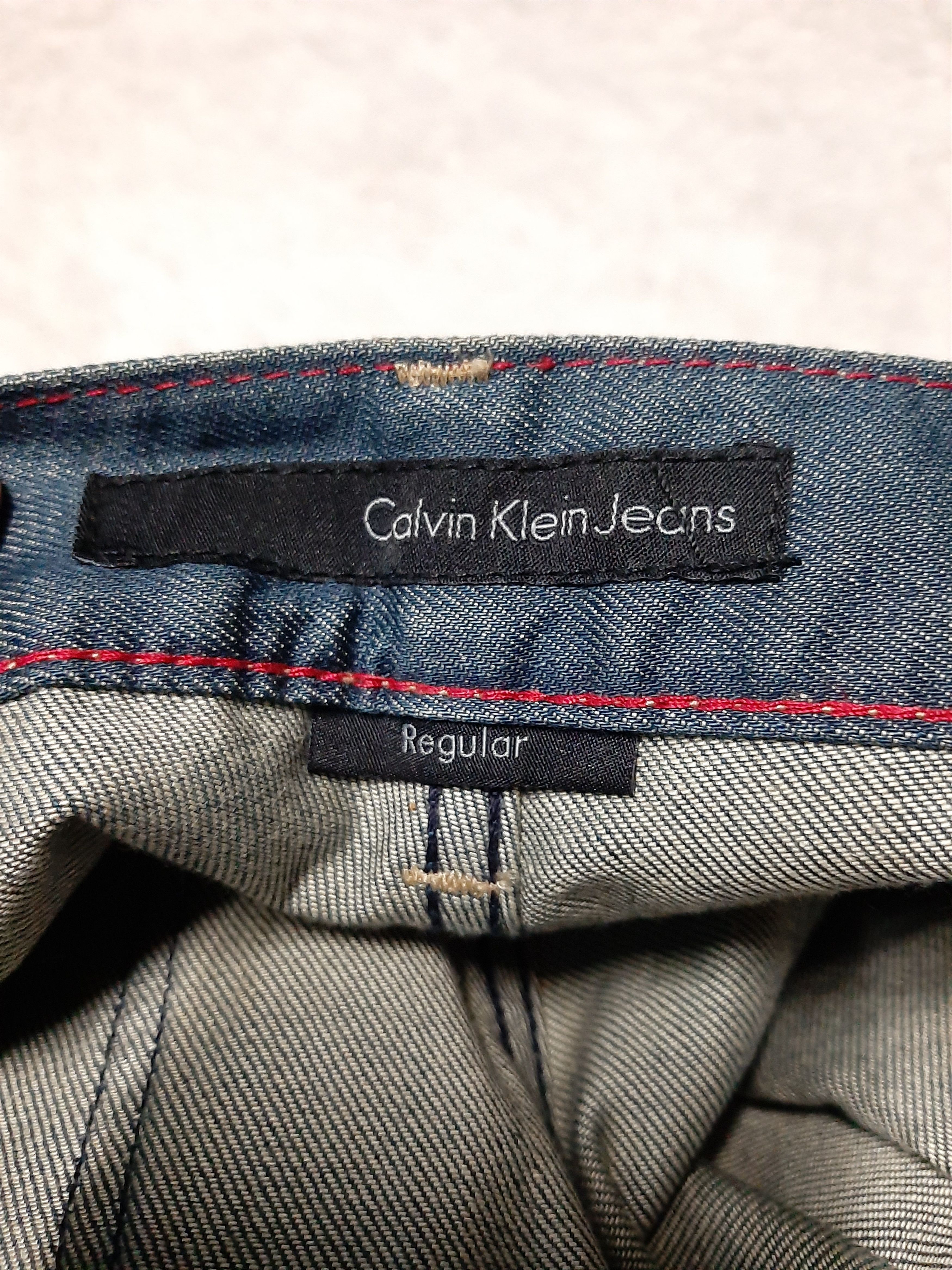 Calvin Klein × Designer × Vintage VINTAGE CALVIN KLEIN BLUE WASH DENIM Size US 30 / EU 46 - 10 Thumbnail