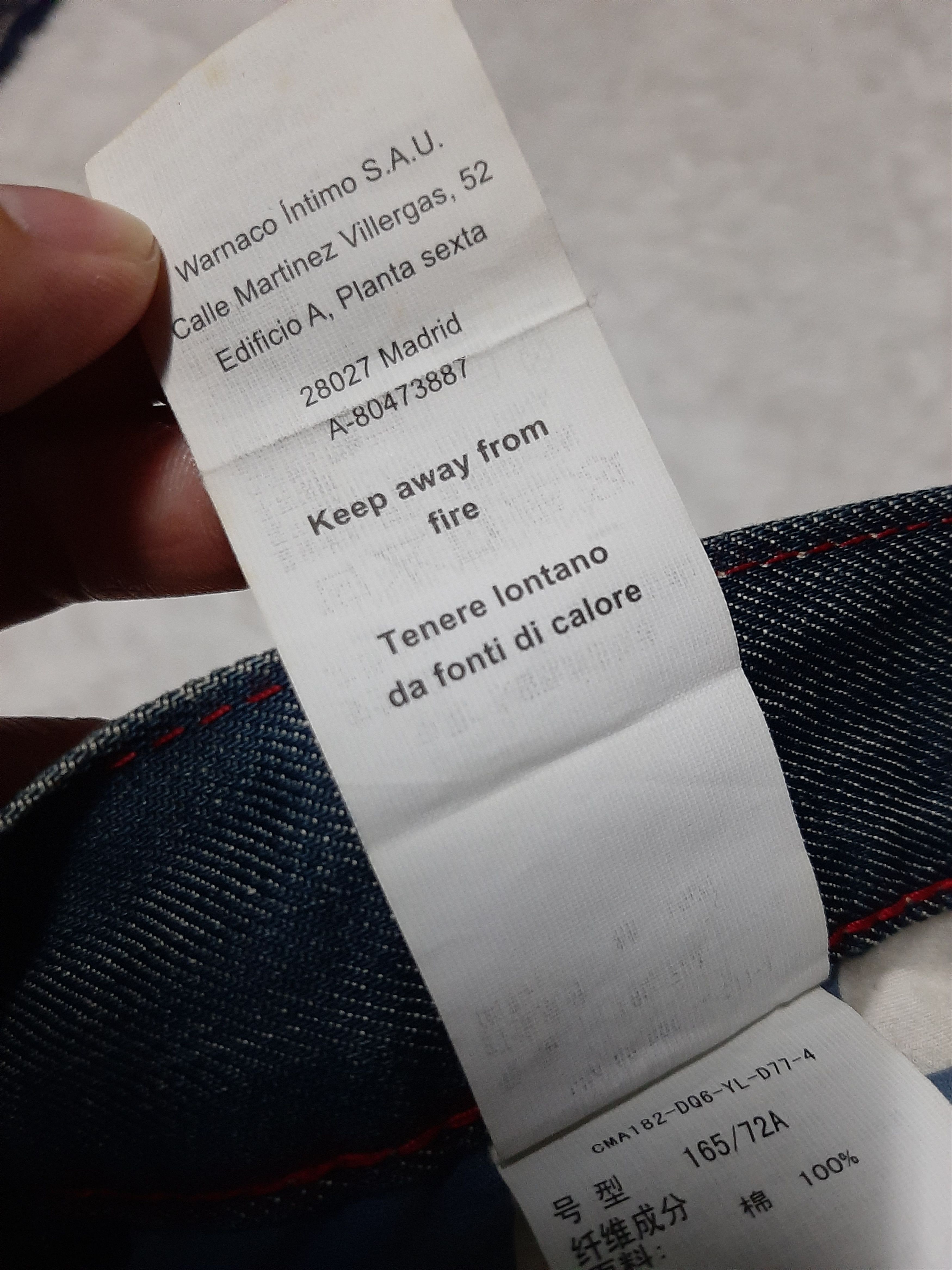 Calvin Klein × Designer × Vintage VINTAGE CALVIN KLEIN BLUE WASH DENIM Size US 30 / EU 46 - 12 Thumbnail