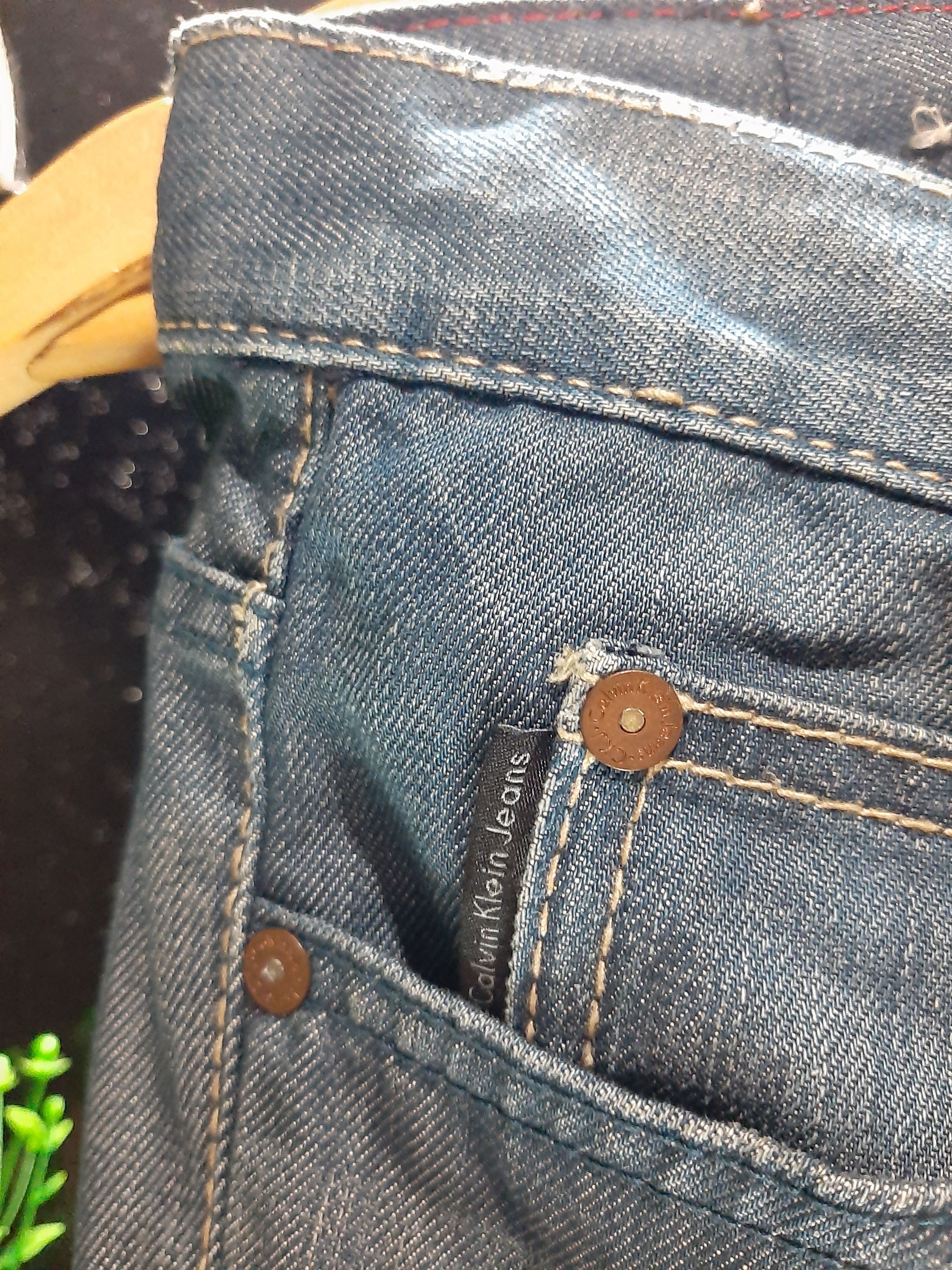 Calvin Klein × Designer × Vintage VINTAGE CALVIN KLEIN BLUE WASH DENIM Size US 30 / EU 46 - 3 Thumbnail