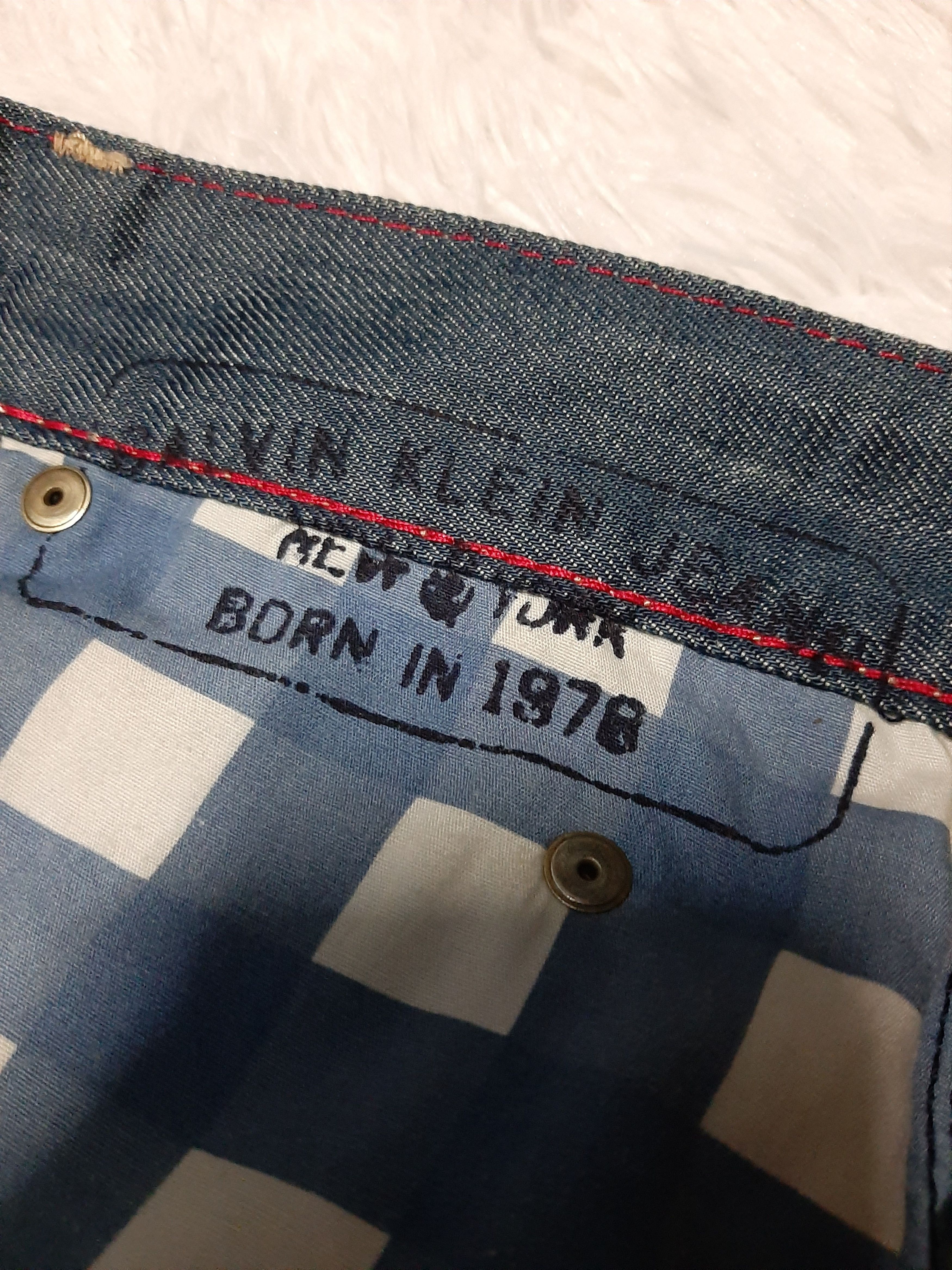 Calvin Klein × Designer × Vintage VINTAGE CALVIN KLEIN BLUE WASH DENIM Size US 30 / EU 46 - 9 Thumbnail