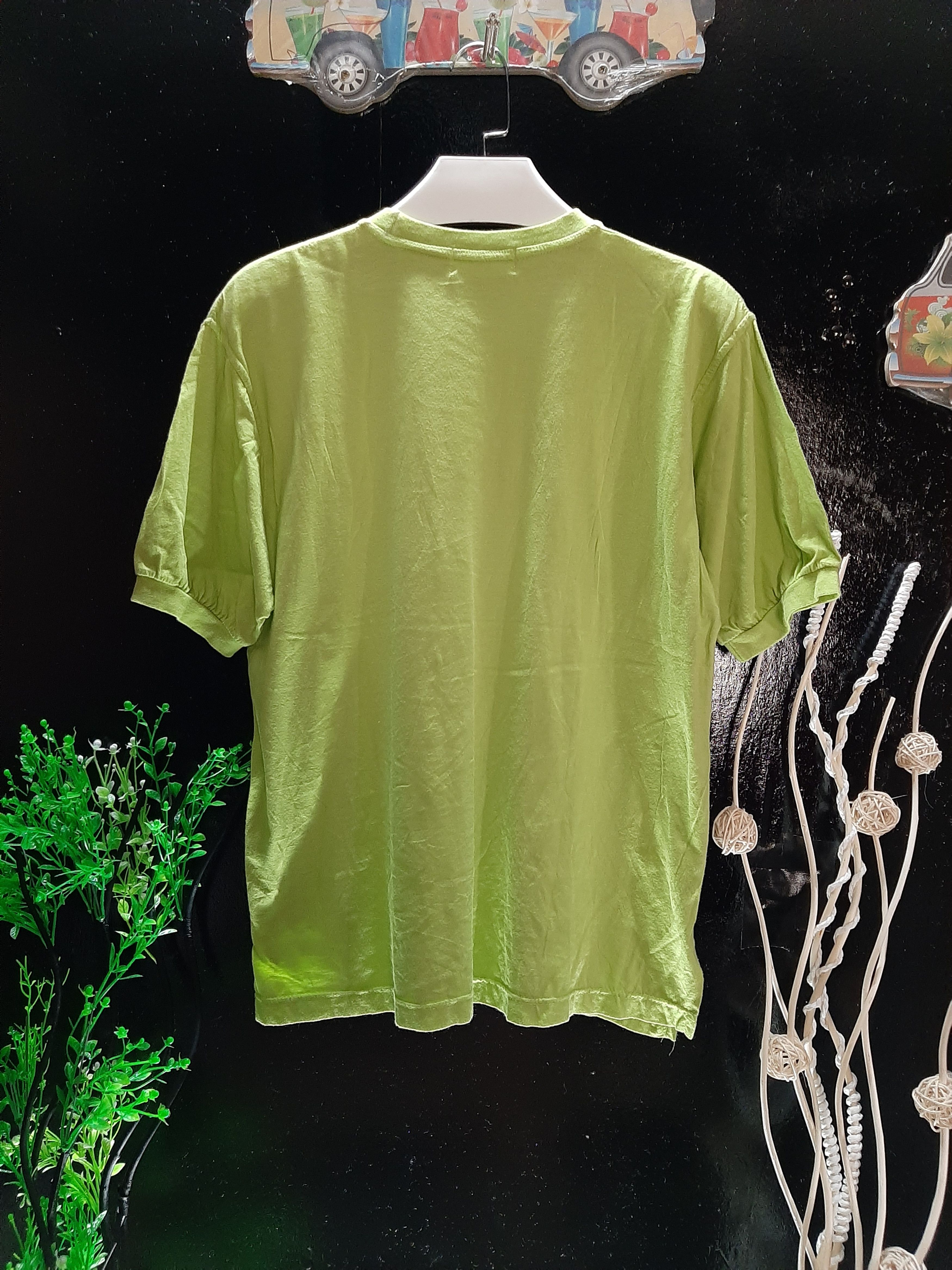 Designer × Vintage VINTAGE PAOLO ROBERTA ITALY 🇮🇹 EMBROIDERY SPELL OUT TEE.. Size US L / EU 52-54 / 3 - 6 Thumbnail