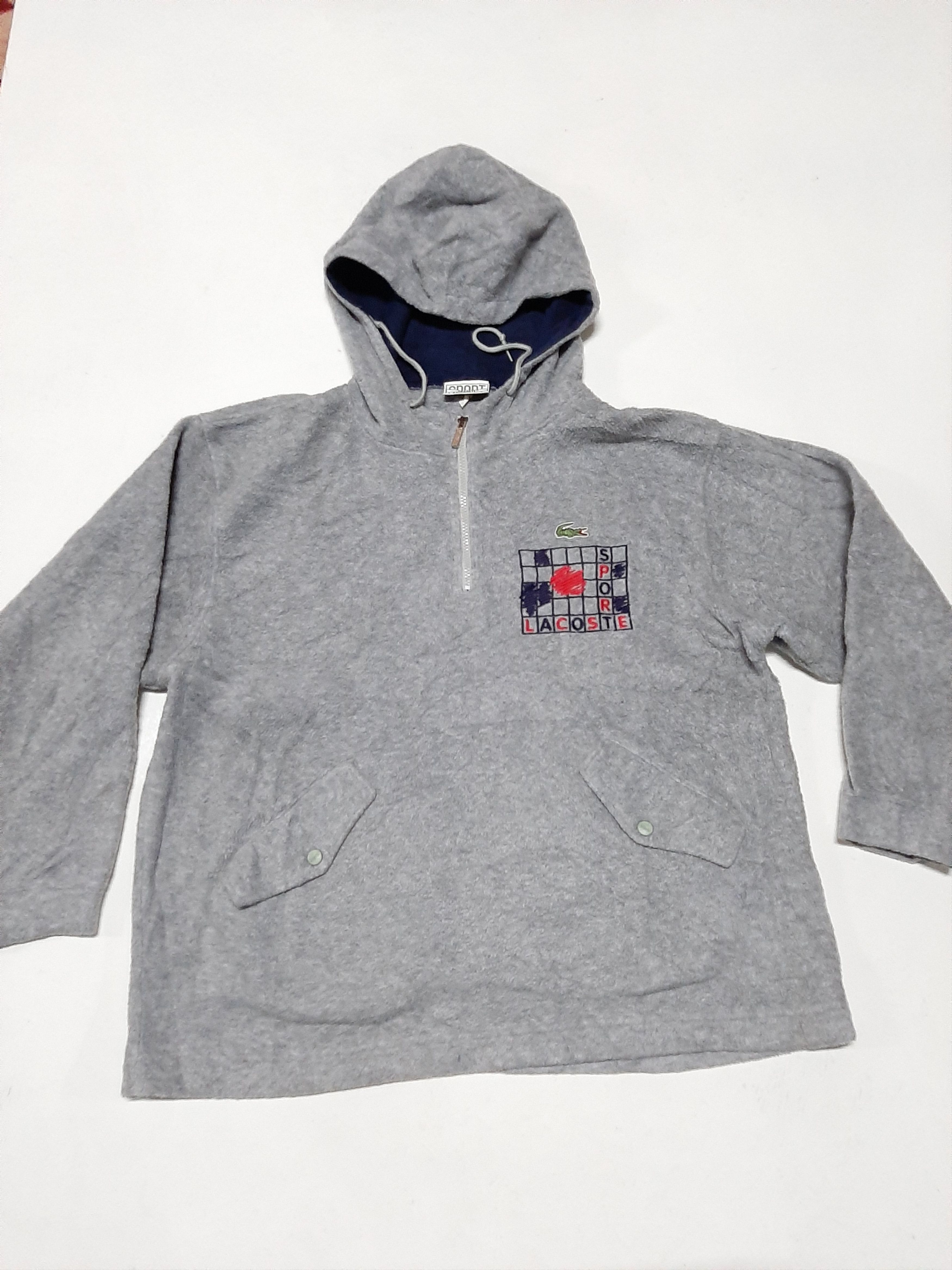 Lacoste × Vintage VINTAGE LACOSTE QUARTER ZIPPER POLARTEC FLEECE Size US XL / EU 56 / 4 - 1 Thumbnail