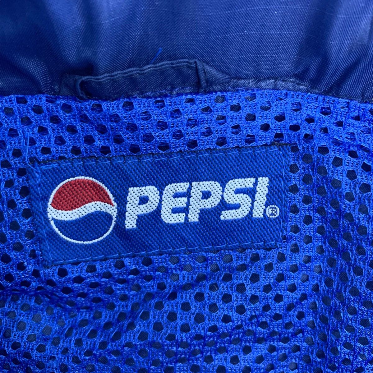 Pepsi × Vintage Vintage Pepsi Cola Blue Windbreaker Light Zipper Jacket Size US XL / EU 56 / 4 - 7 Thumbnail