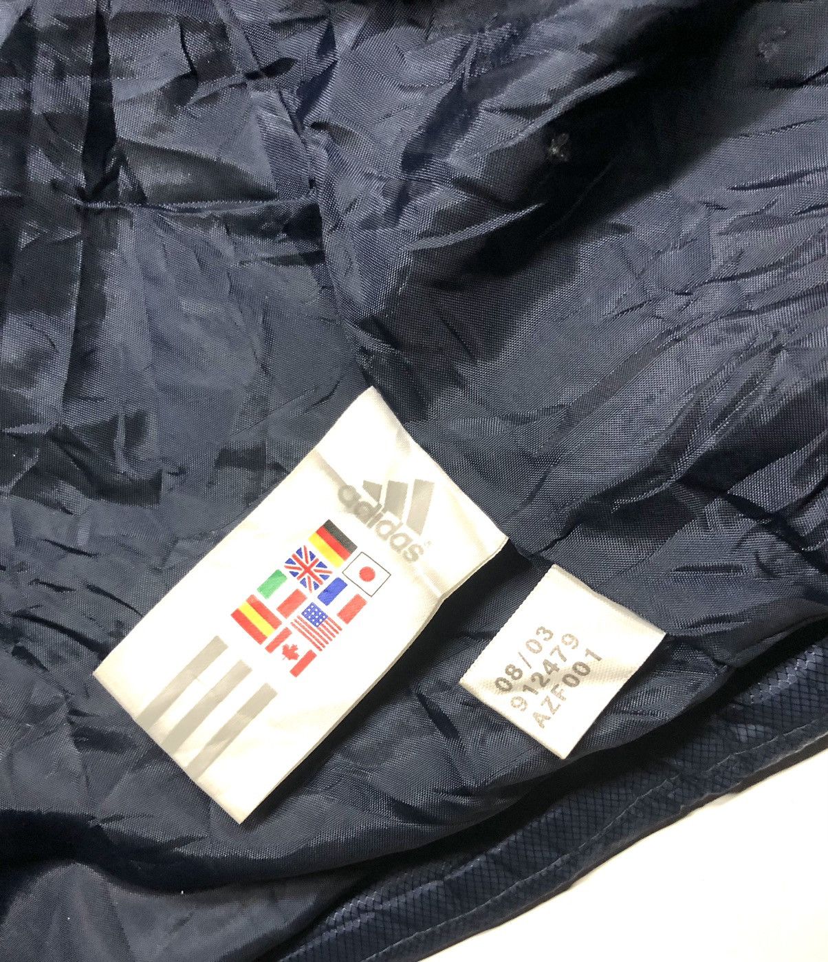 Adidas × Vintage VINTAGE ADIDAS ZIPPER PUFFER JACKET Size US XL / EU 56 / 4 - 6 Thumbnail