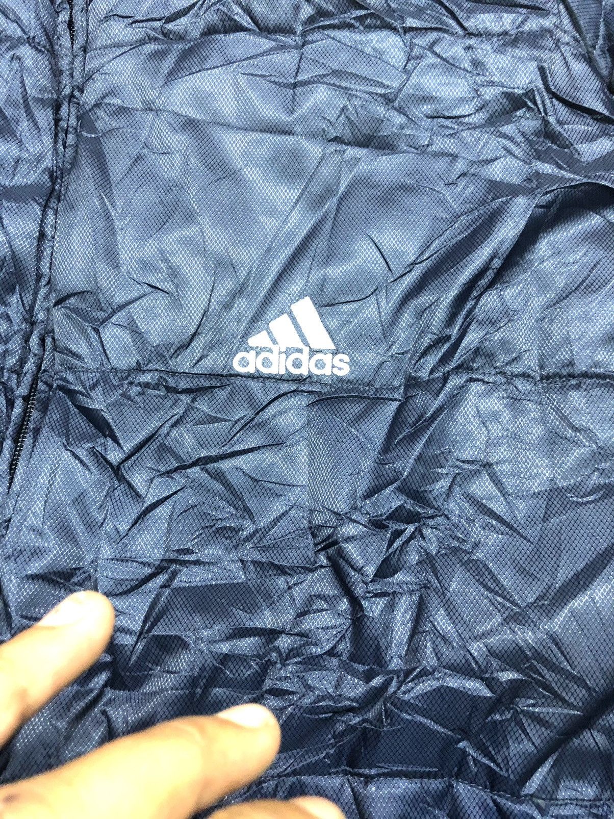 Adidas × Vintage VINTAGE ADIDAS ZIPPER PUFFER JACKET Size US XL / EU 56 / 4 - 2 Thumbnail