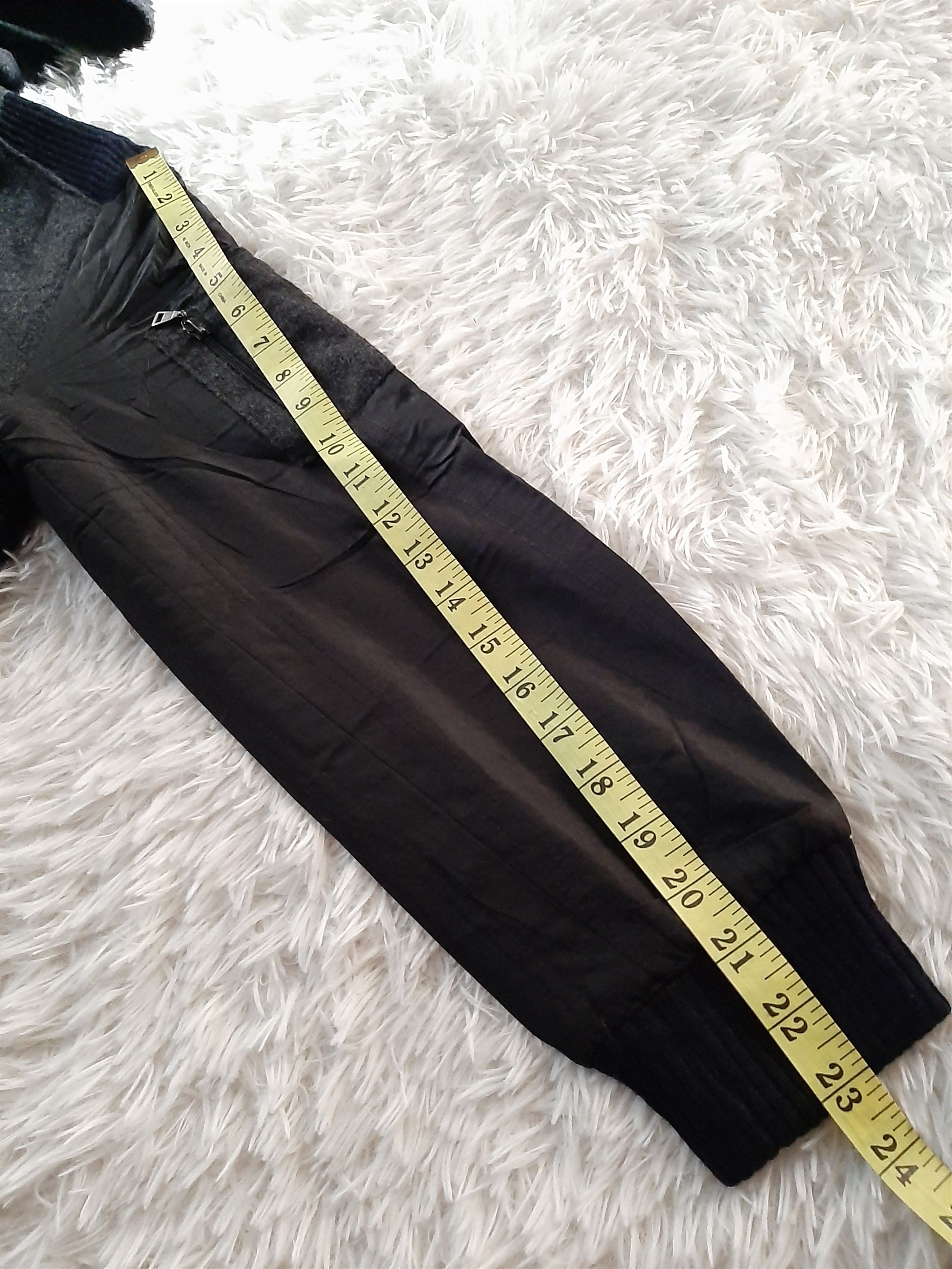 AEX JAPANESE VARSITY ZIPPER HOODIE WOOL BOMBER JACKET