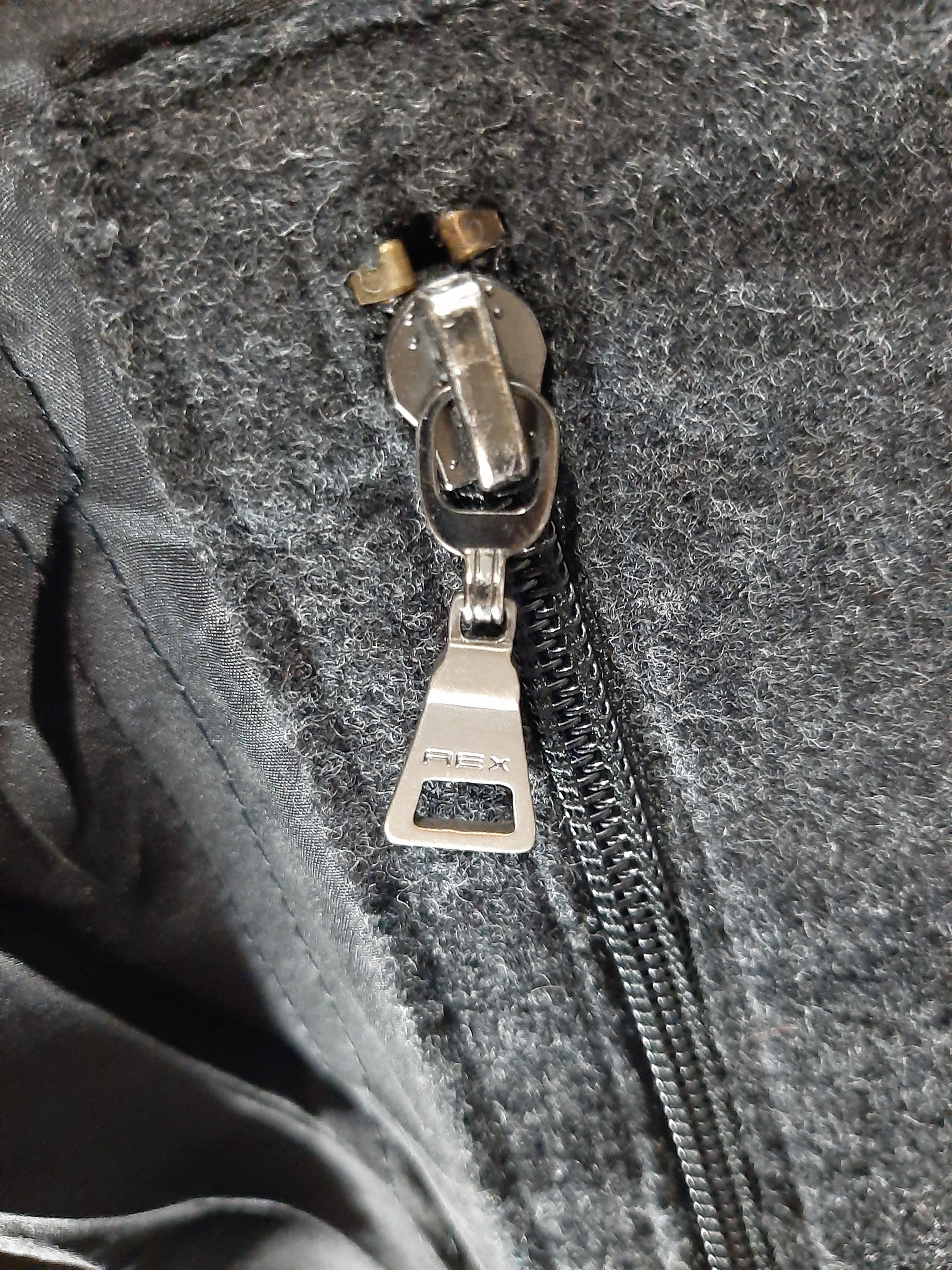 AEX JAPANESE VARSITY ZIPPER HOODIE WOOL BOMBER JACKET