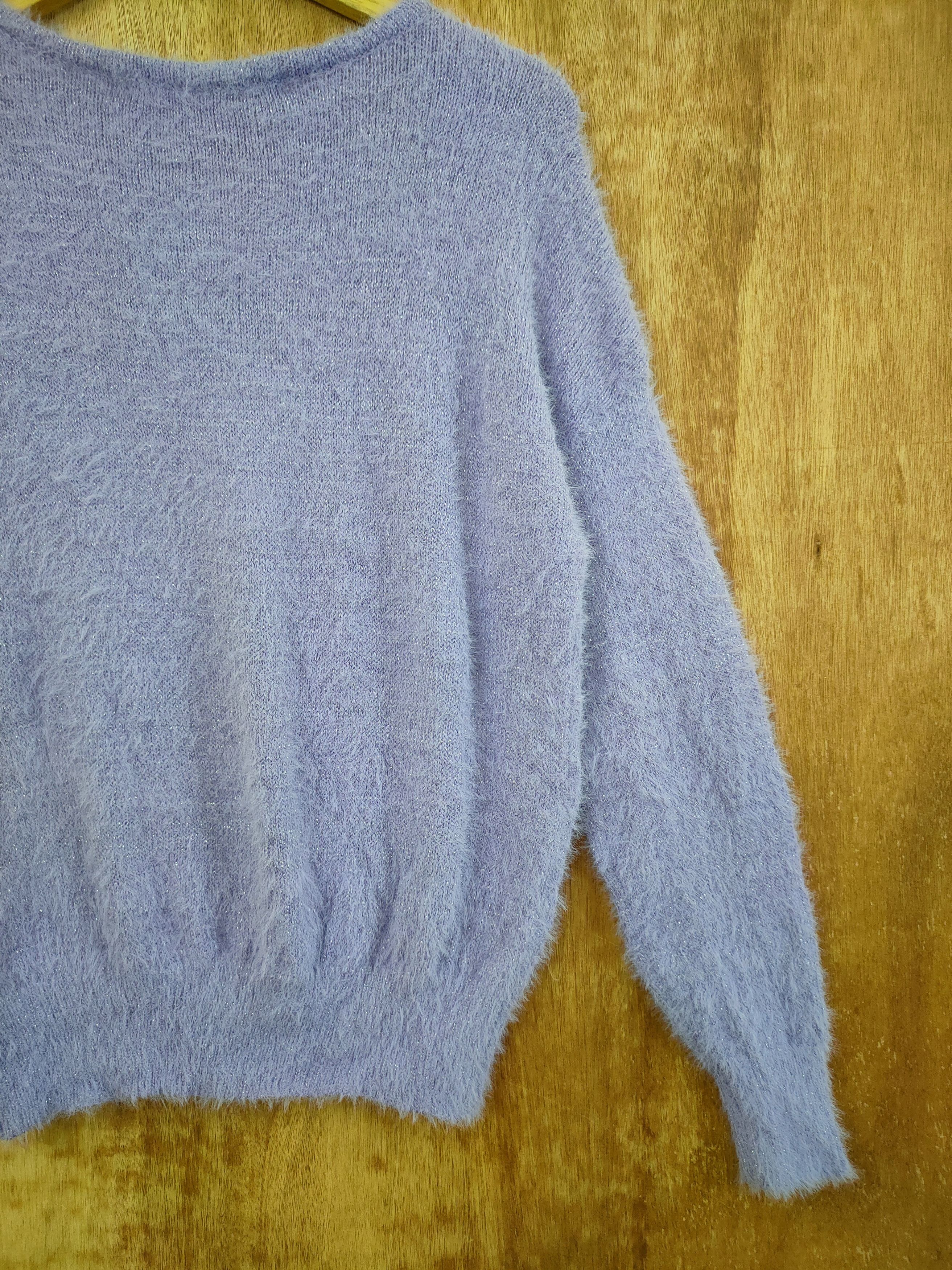 Homespun Knitwear DL Yecca Vecca mohair fur streetwear knitwear #46-443 Size US M / EU 48-50 / 2 - 12 Thumbnail