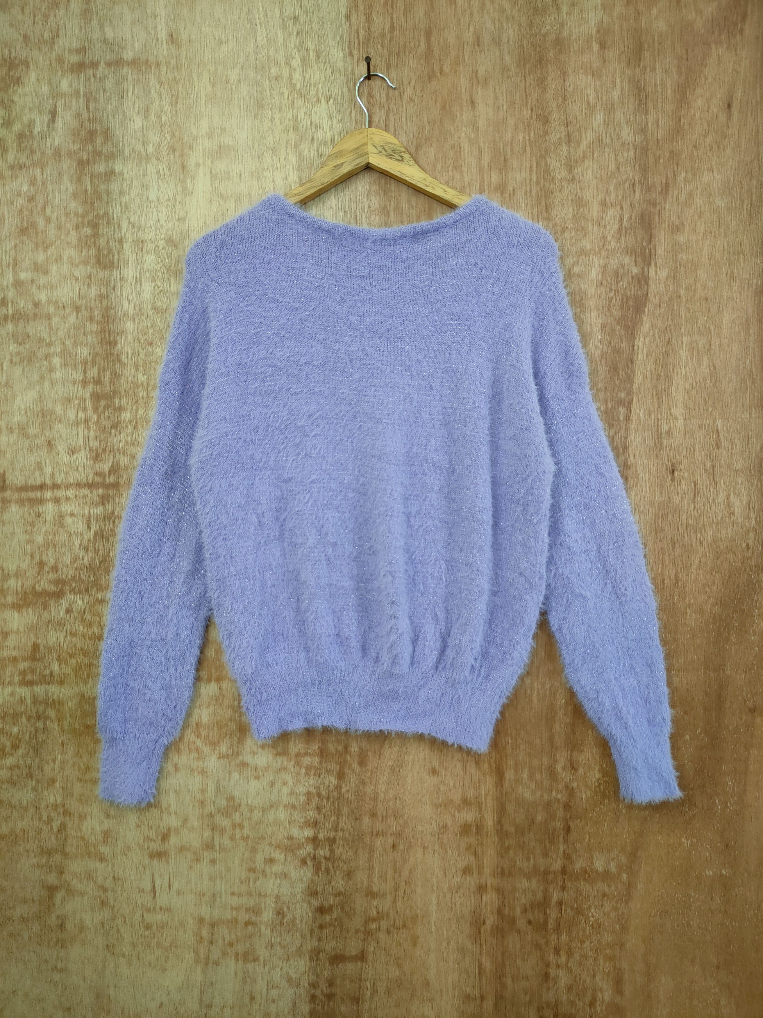 Homespun Knitwear DL Yecca Vecca mohair fur streetwear knitwear #46-443 Size US M / EU 48-50 / 2 - 10 Thumbnail