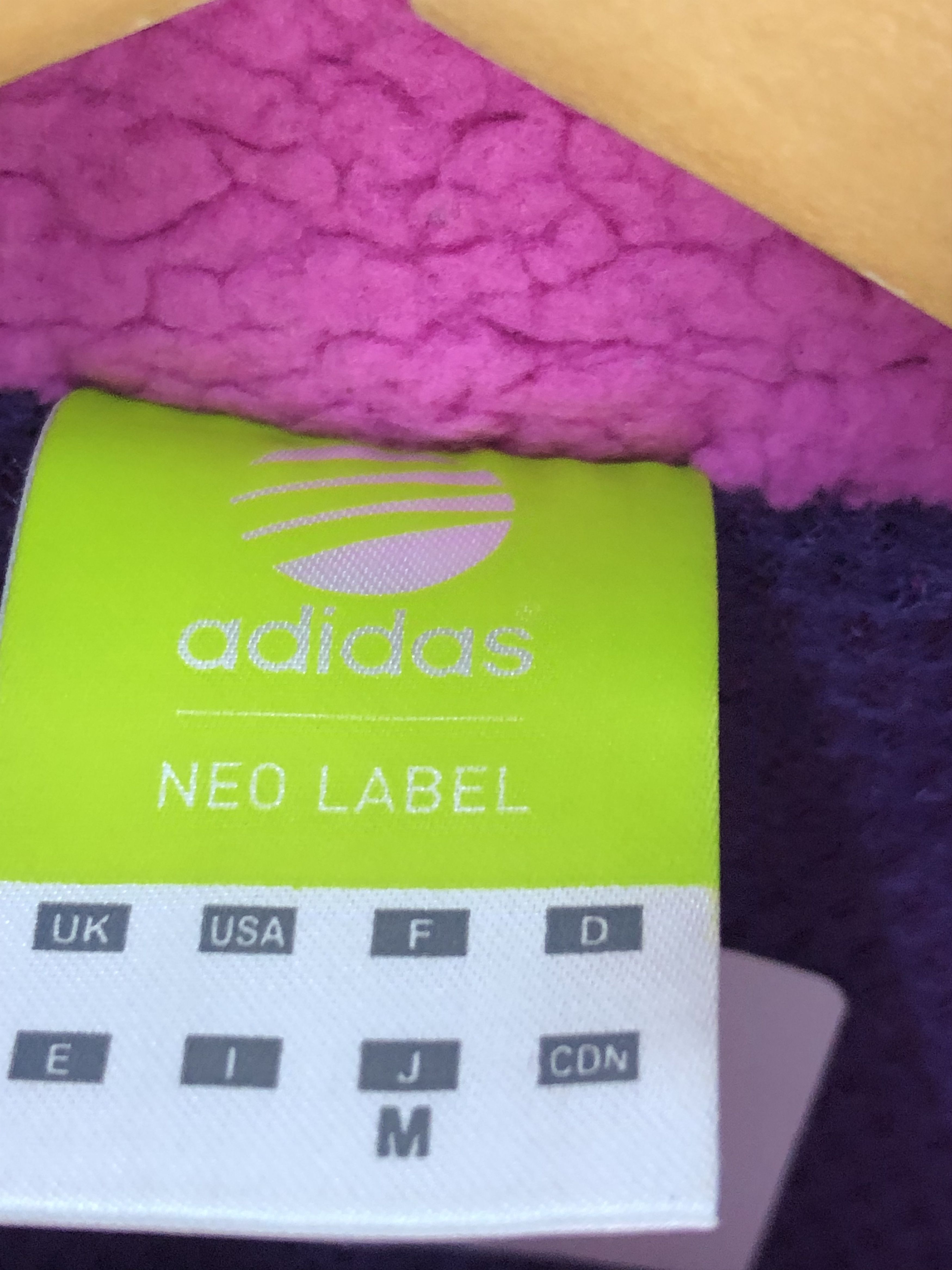 Adidas × Vintage Vintage Adidas Fleece Jacket Pink Colour Size US M / EU 48-50 / 2 - 7 Thumbnail