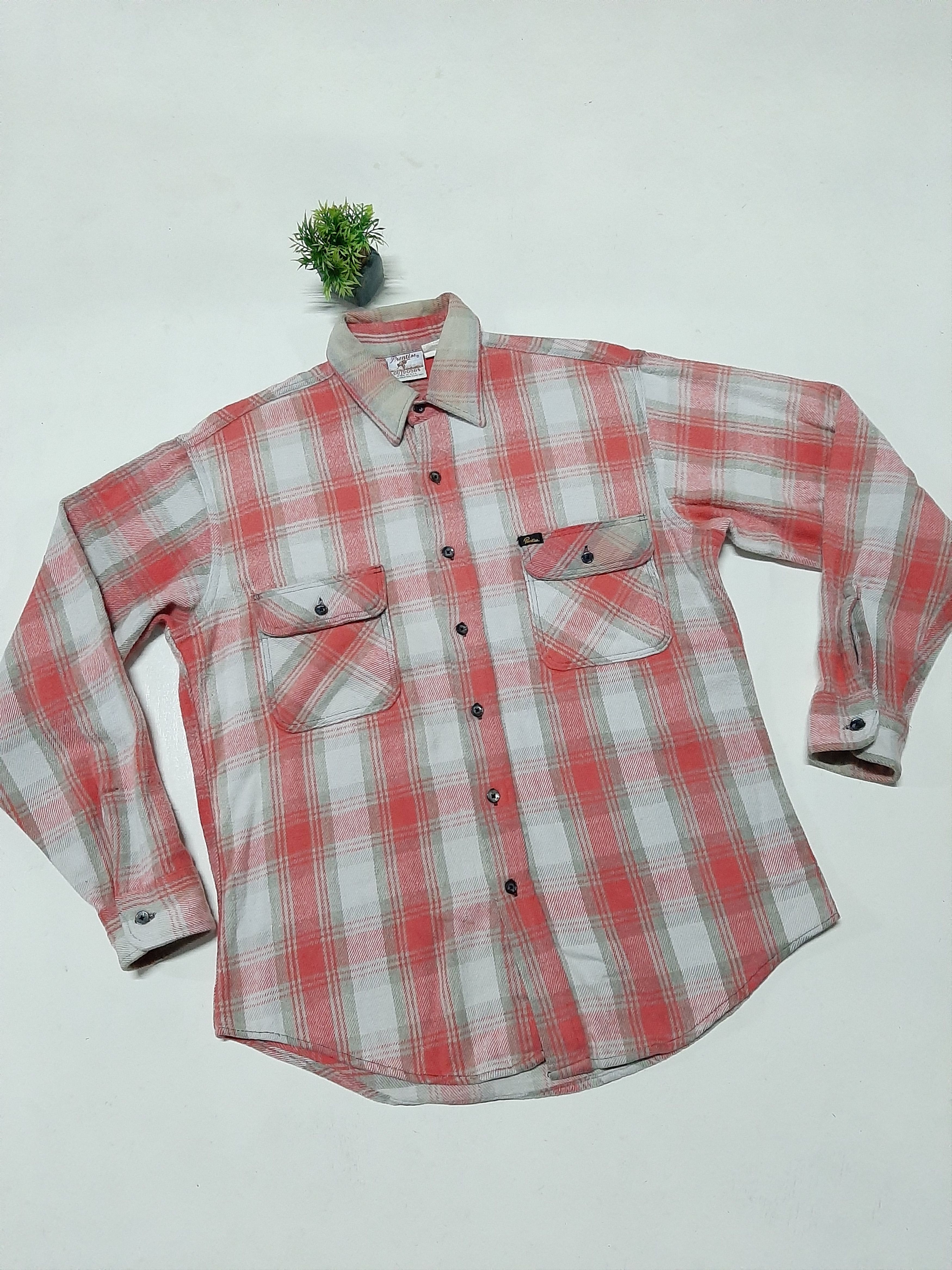 Vintage Vintage PRENTISS OUTDOOR PLAID FLANNEL U.S.A Size US M / EU 48-50 / 2 - 1 Thumbnail