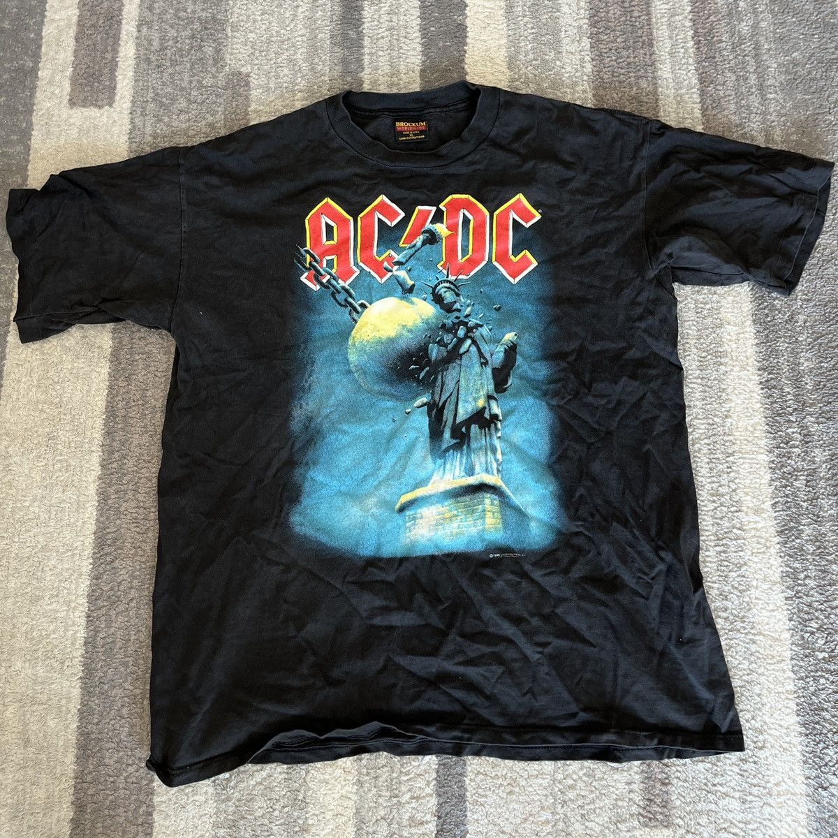 AC/DC × Band Tees × Vintage Vintage AC/DC Ball Breaker Tour 1996 Tee ...