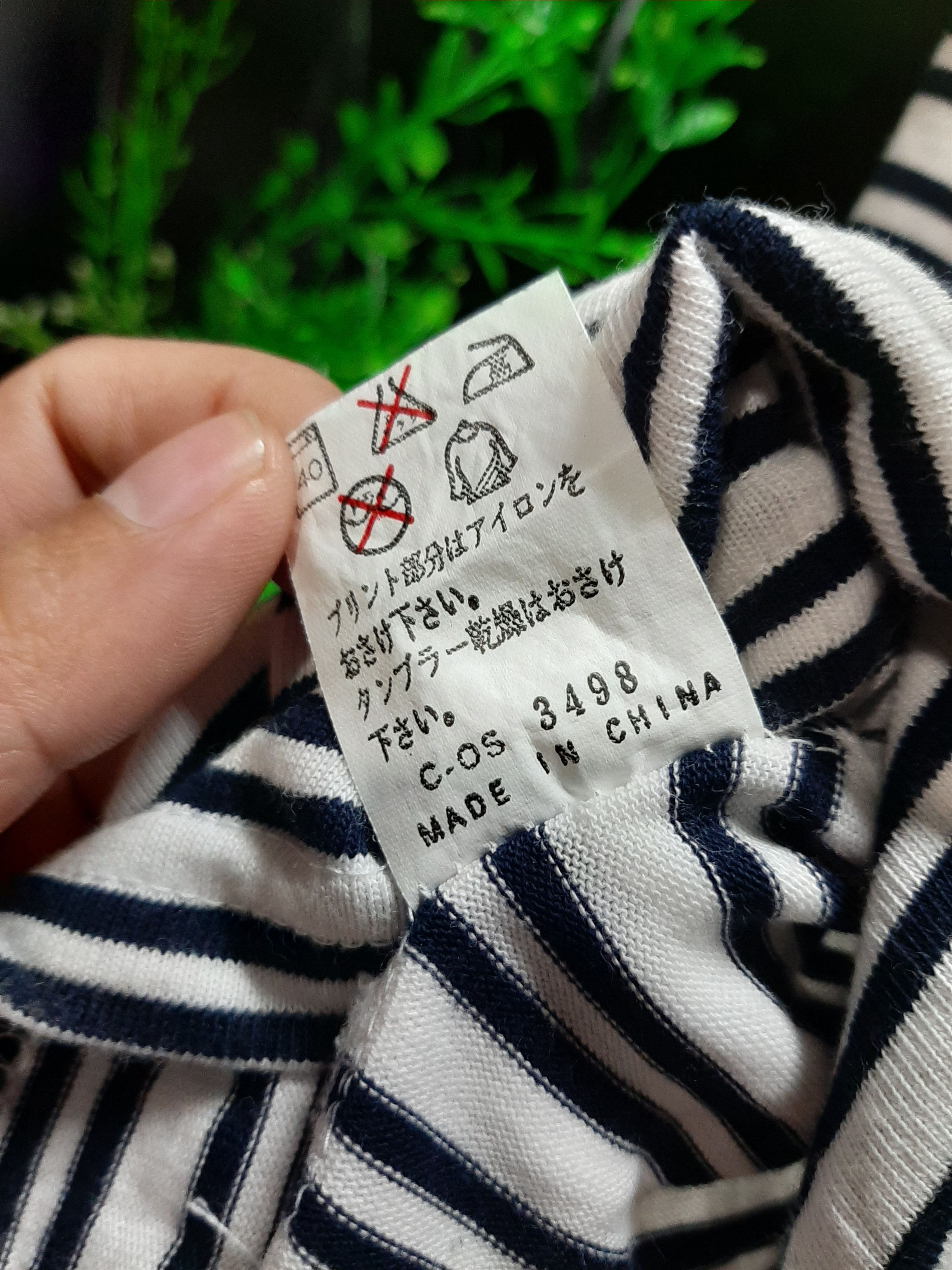 Michiko Koshino × Michiko Koshino London × Vintage VINTAGE michiko koshino junior BIG LOGO MK'J STRIPE tee Size US M / EU 48-50 / 2 - 7 Thumbnail