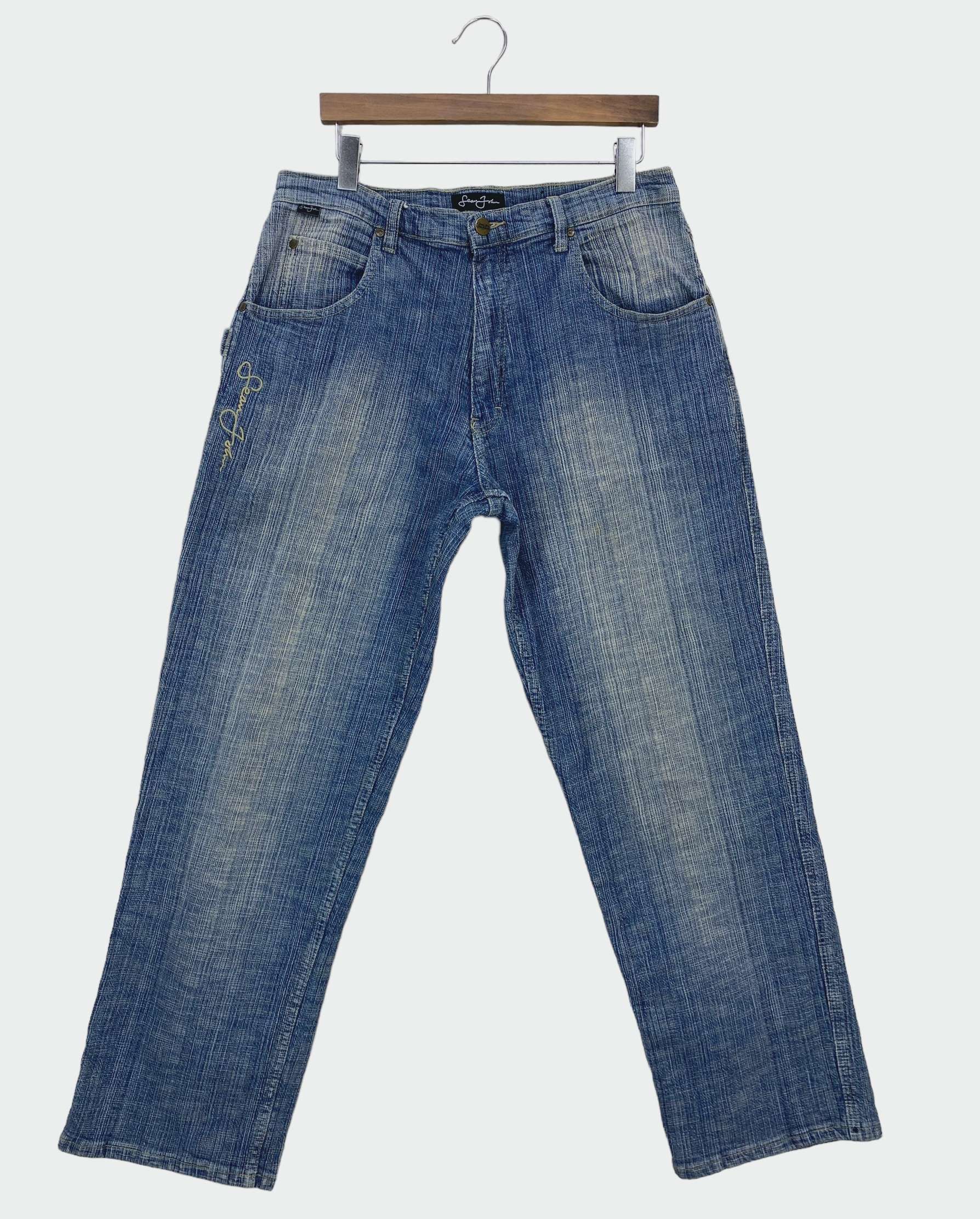 Sean John Sean John Jeans Rodeo Jeans Hip Hop Skateboard Pants Size US 33 - 2 Thumbnail