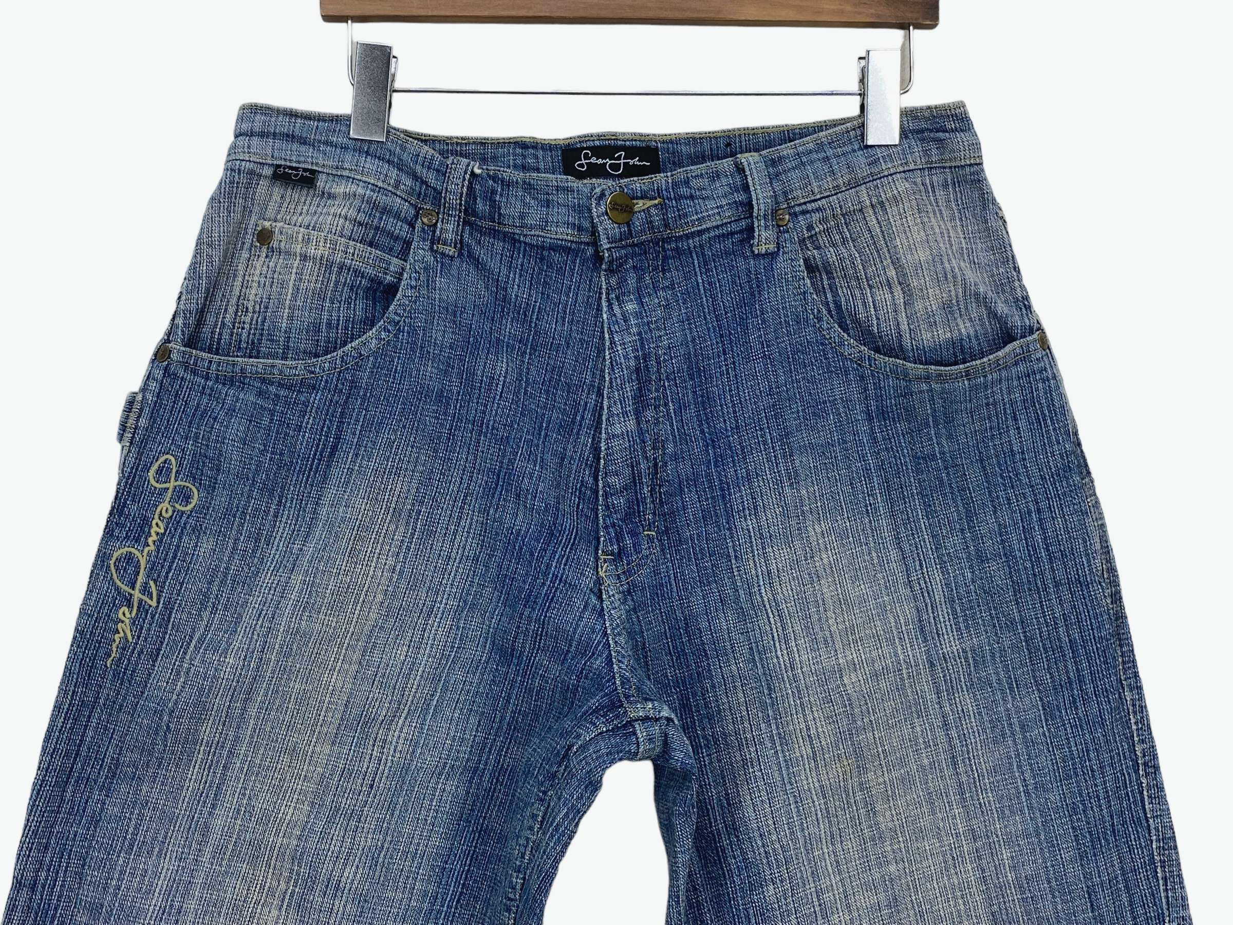 Sean John Sean John Jeans Rodeo Jeans Hip Hop Skateboard Pants Size US 33 - 3 Thumbnail