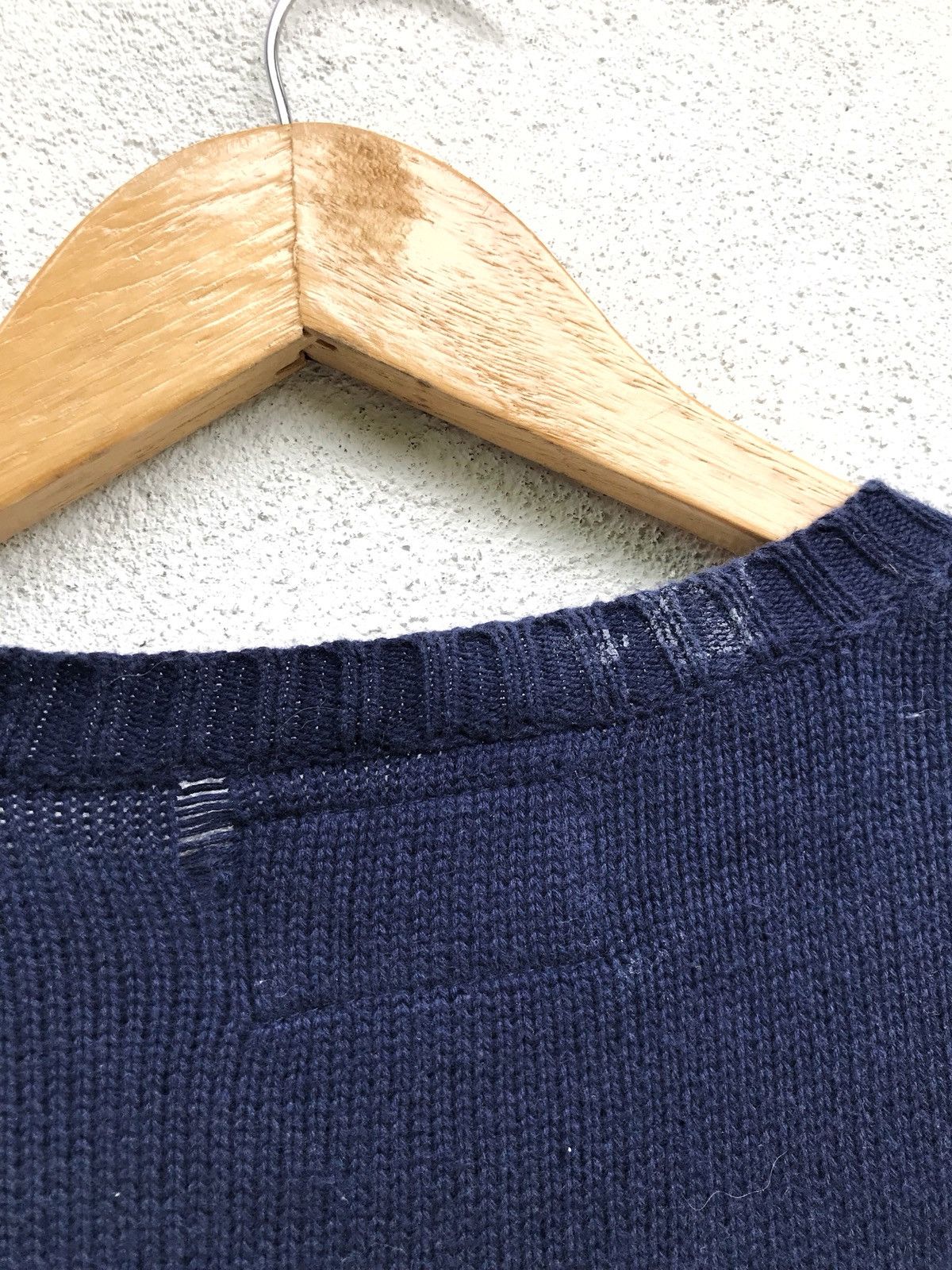 Beams Plus Japanese Brand BEAMS Hand Knit Crewneck Sweatshirt Size US S / EU 44-46 / 1 - 6 Thumbnail