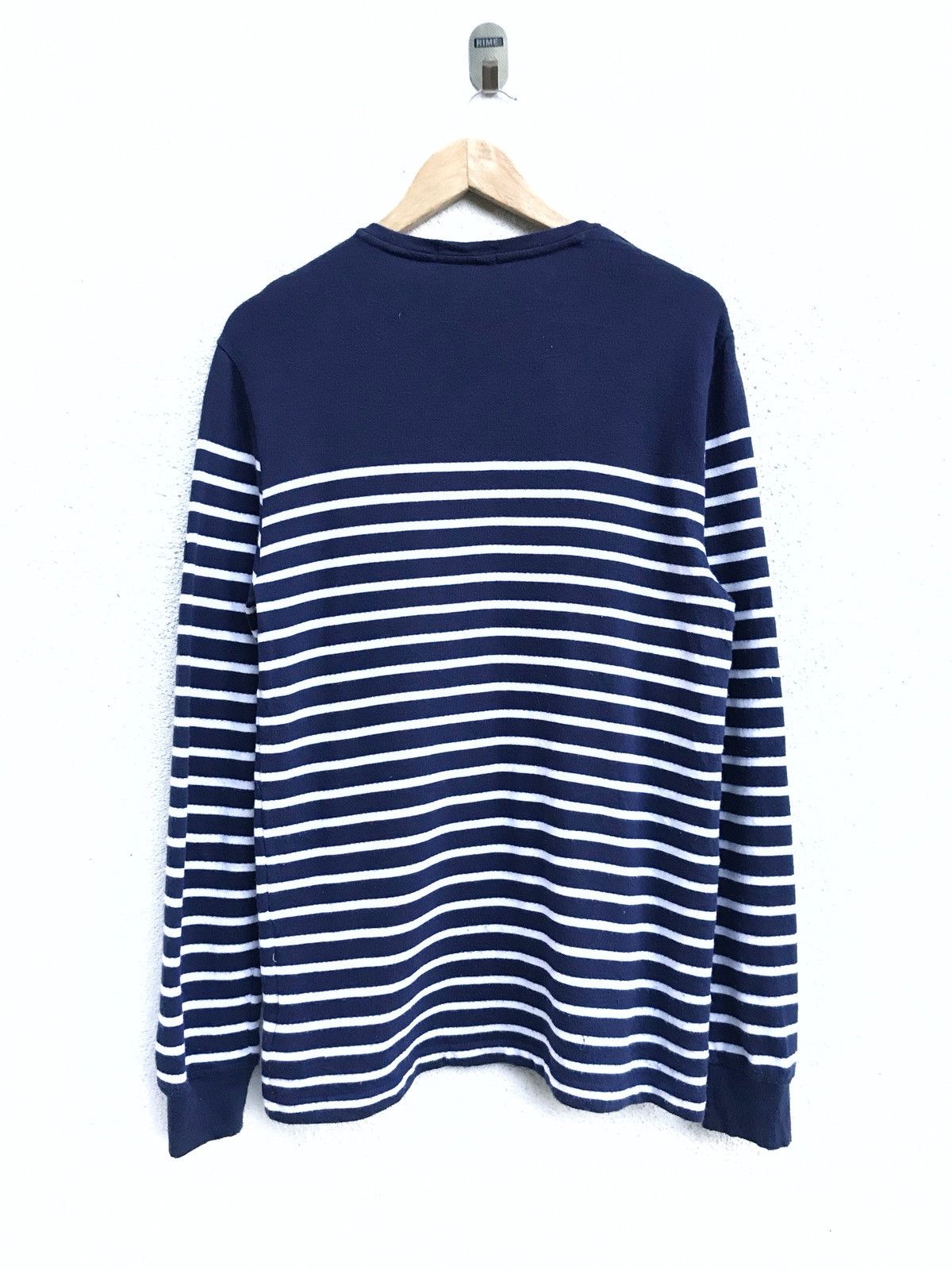 Polo Ralph Lauren Polo Ralph Lauren Stripes Navy Sweatshirt Size US M / EU 48-50 / 2 - 2 Thumbnail