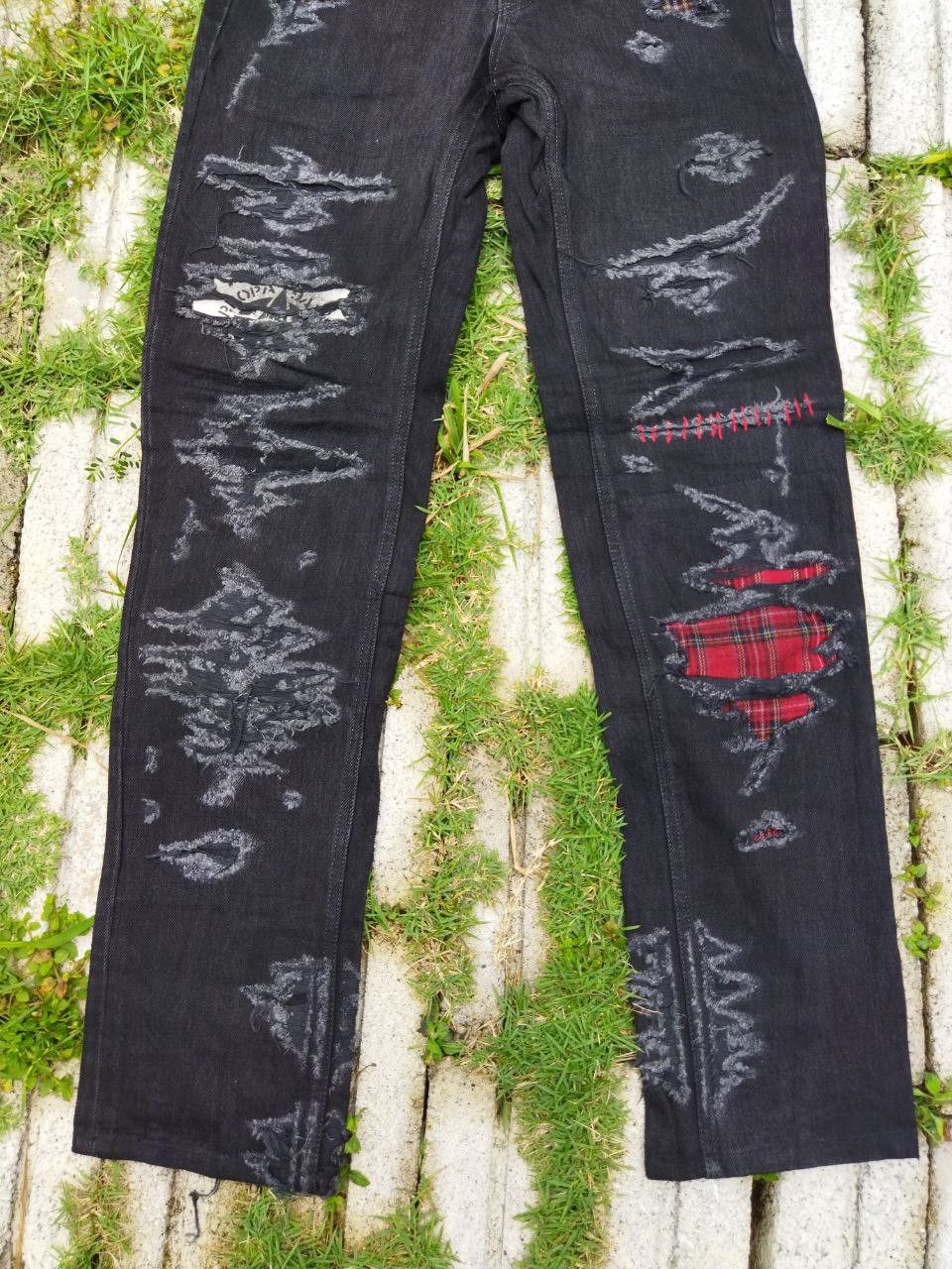 If Six Was Nine Propaganda Josh Rox Japan Punk Seditionaries Jeans Size US 29 - 3 Thumbnail