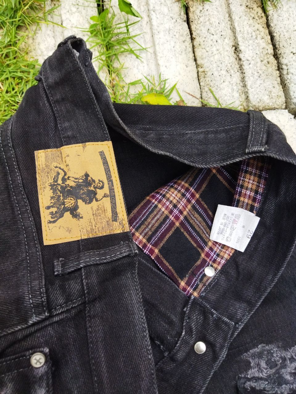 If Six Was Nine Propaganda Josh Rox Japan Punk Seditionaries Jeans Size US 29 - 8 Thumbnail