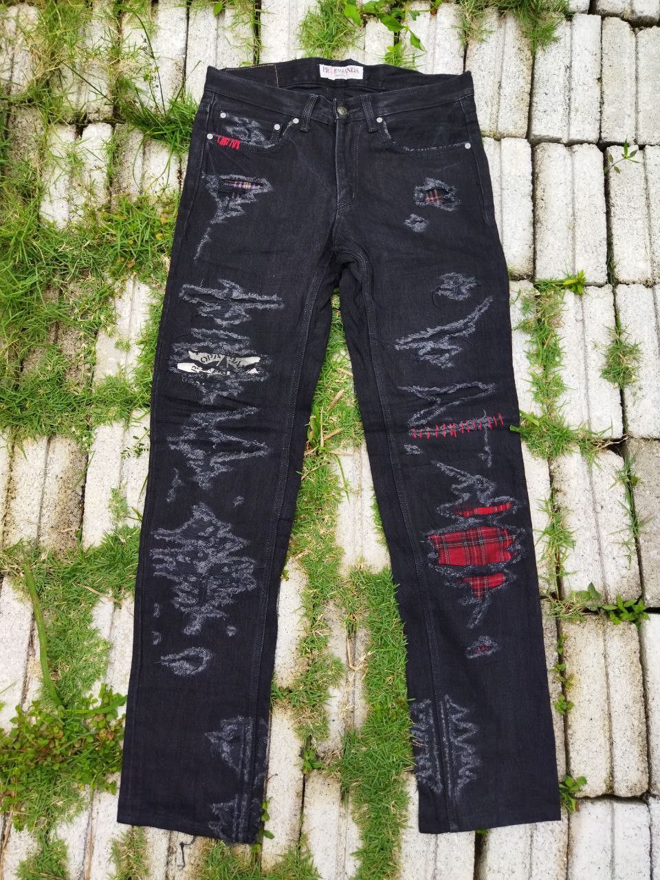 If Six Was Nine Propaganda Josh Rox Japan Punk Seditionaries Jeans Size US 29 - 1 Thumbnail