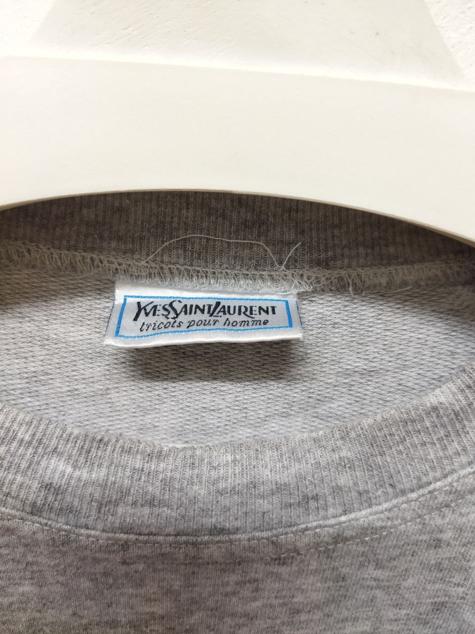 Yves Saint Laurent Vintage Yves Saint Laurent Spellout Sweatshirt Size US M / EU 48-50 / 2 - 3 Thumbnail