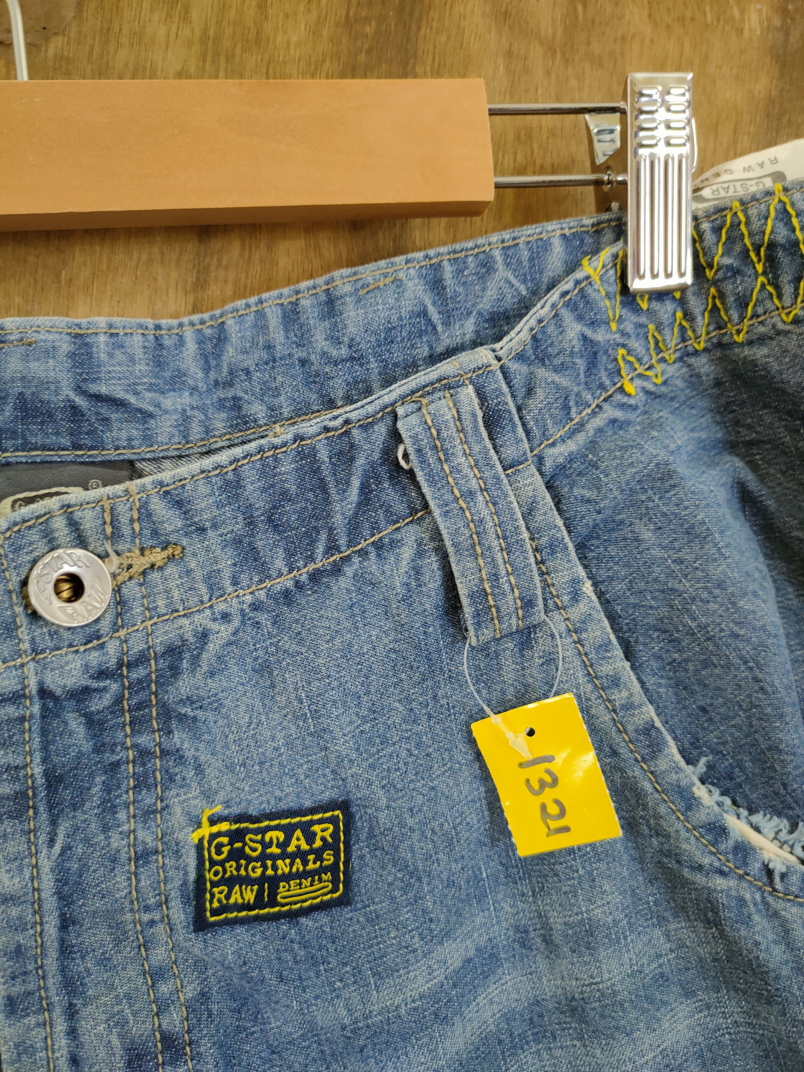 G-Star Gstar Raw multi pocket utility denim cargo pants #1321DL Size US 36 / EU 52 - 5 Thumbnail