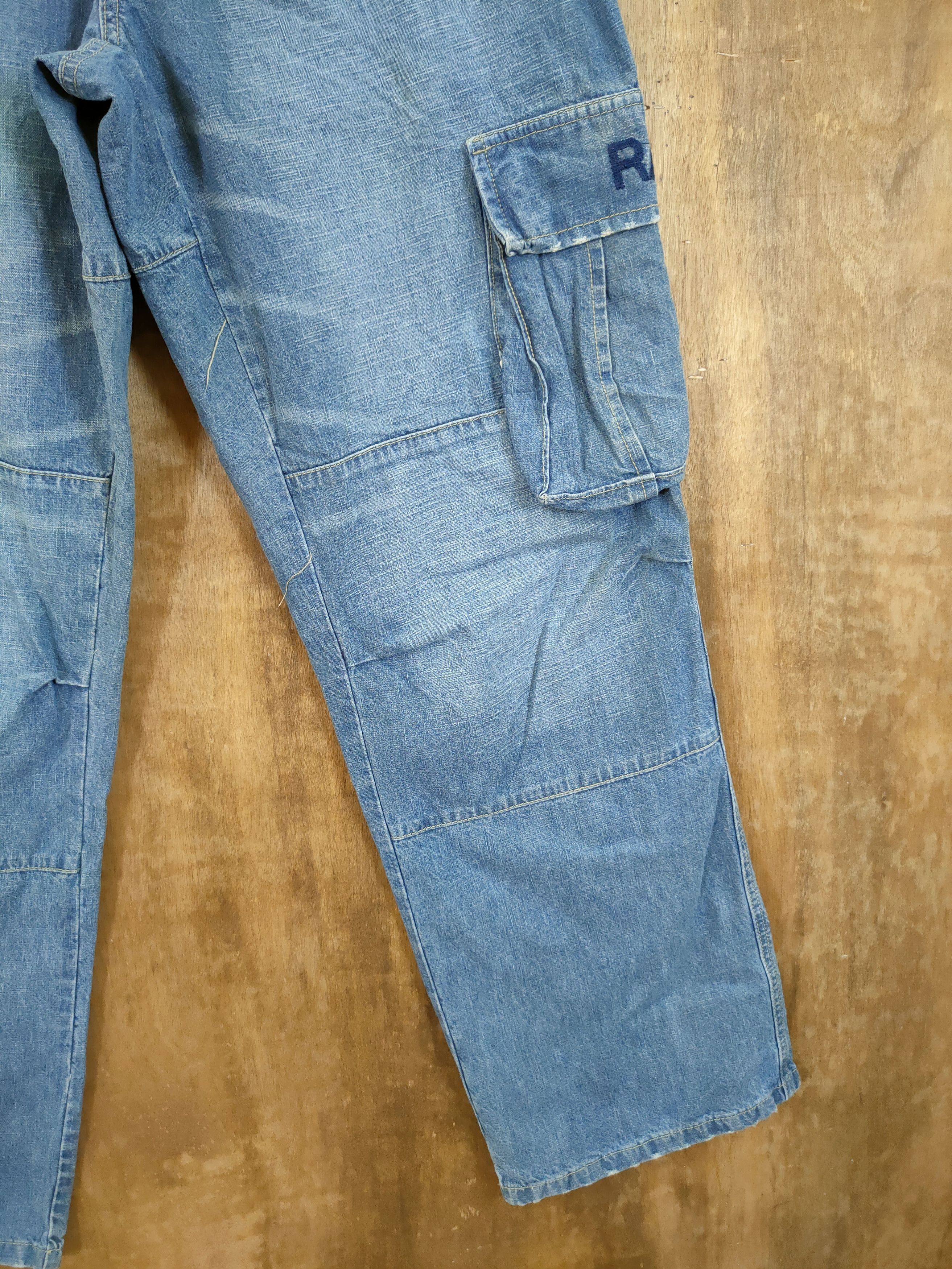 G-Star Gstar Raw multi pocket utility denim cargo pants #1321DL Size US 36 / EU 52 - 3 Thumbnail