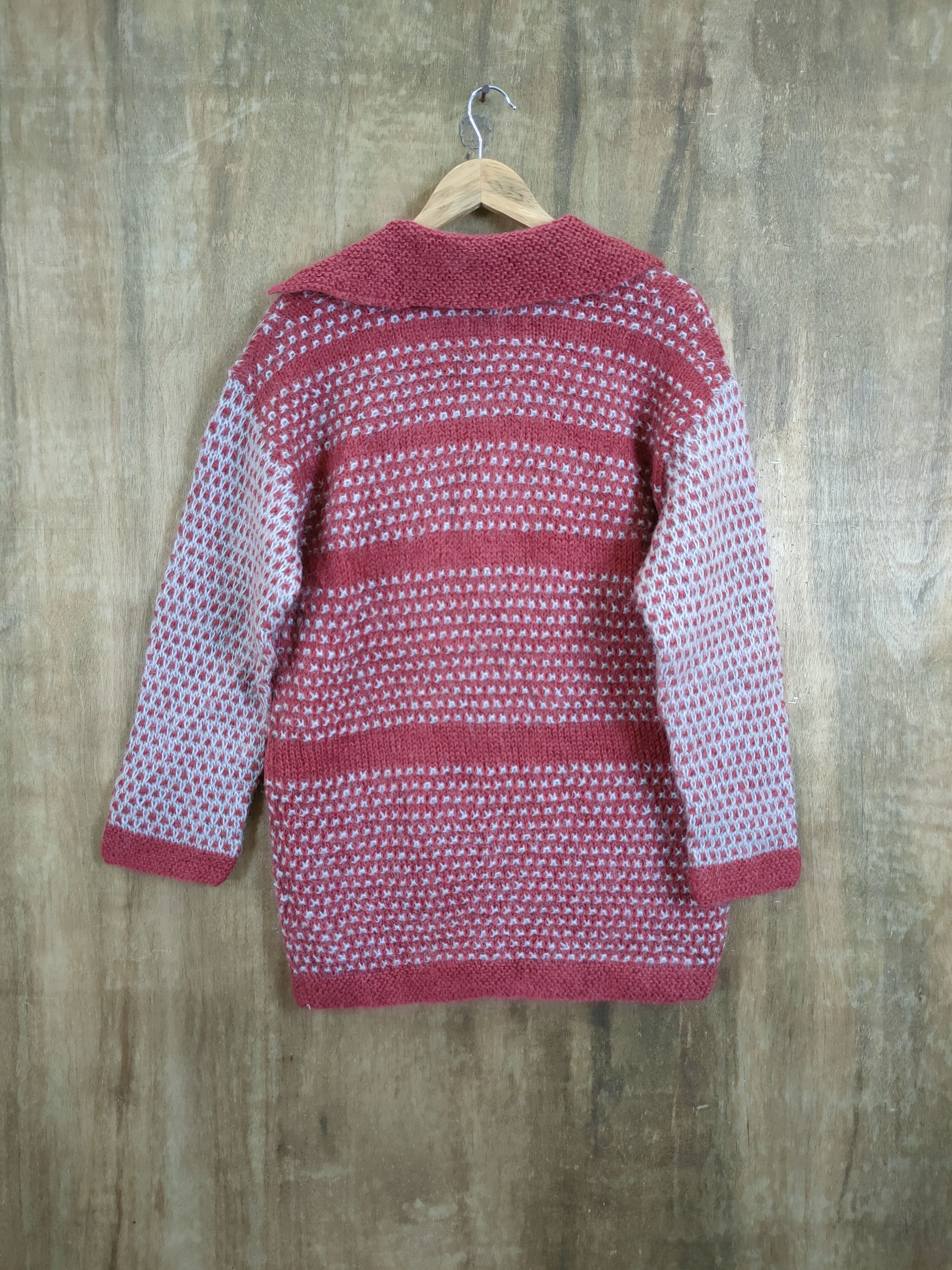 Homespun Knitwear Japan cardigan mohair shaggy streetwear winter #46-670 Size US M / EU 48-50 / 2 - 7 Thumbnail