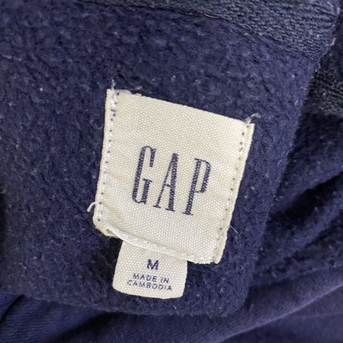 Gap × Vintage GAP Big Logo Hoodie Size L Size US L / EU 52-54 / 3 - 8 Thumbnail