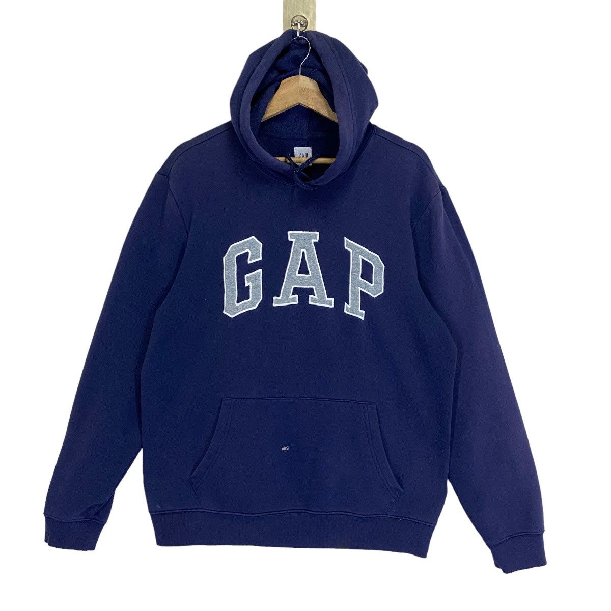 Gap × Vintage GAP Big Logo Hoodie Size L Size US L / EU 52-54 / 3 - 1 Thumbnail