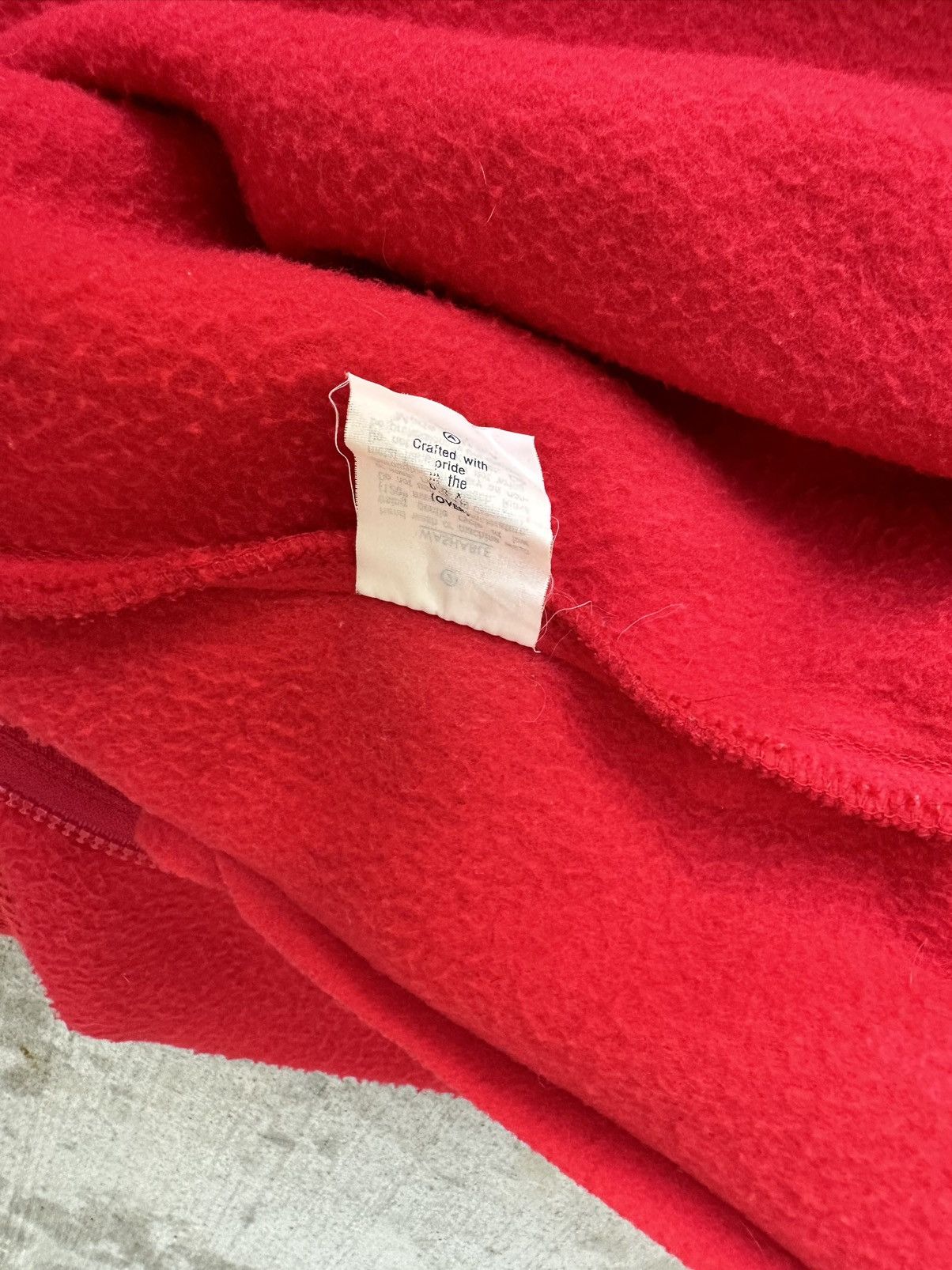 Vintage Vintage 80s Sherpa Blank Zip Up Jacket Size US M / EU 48-50 / 2 - 7 Thumbnail