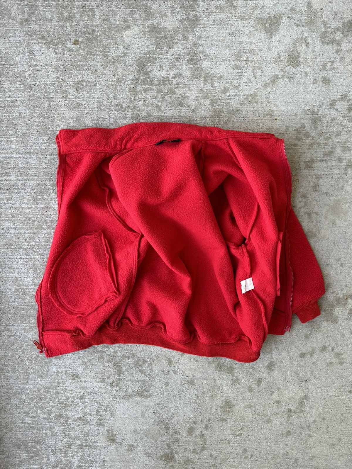 Vintage Vintage 80s Sherpa Blank Zip Up Jacket Size US M / EU 48-50 / 2 - 6 Thumbnail