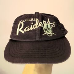 Vintage Deadstock NFL Los Angeles Raiders Mesh Snapback Hat