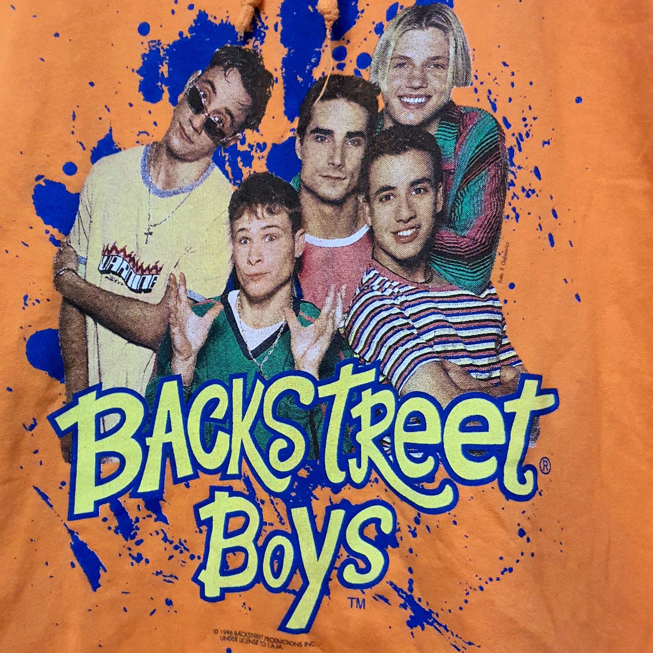 Band Tees Backstreet Boys Vintage 1996 Hoodie Size US M / EU 48-50 / 2 - 2 Thumbnail
