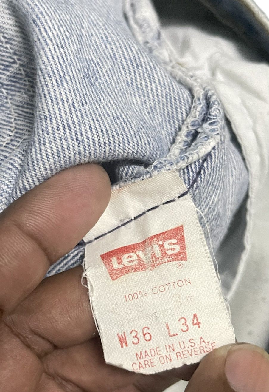 Levi's VINTAGE LEVI'S 501 xx 90s JEANS USA Size US 35 - 4 Thumbnail