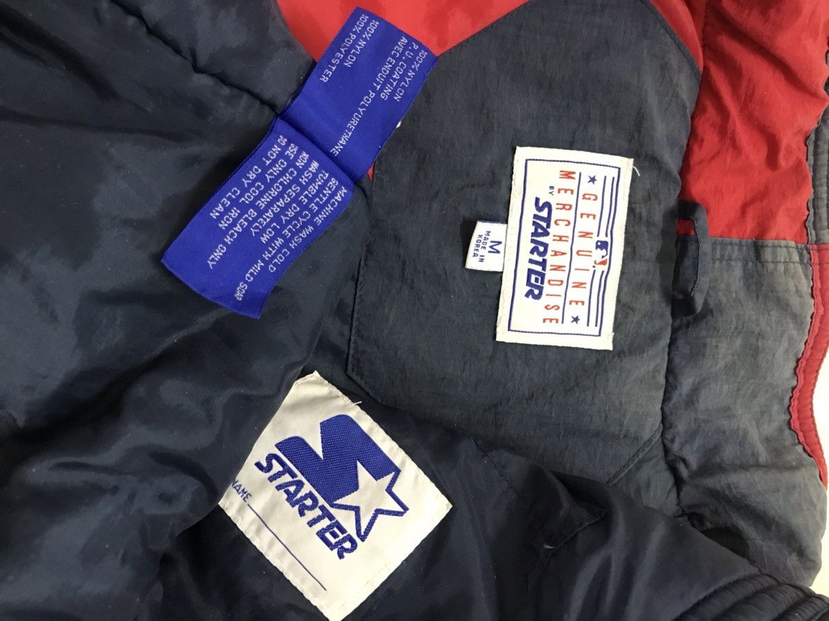 MLB × Starter Vintage Cleveland Indians by Starter bomber Jacket MLB Size US M / EU 48-50 / 2 - 6 Thumbnail