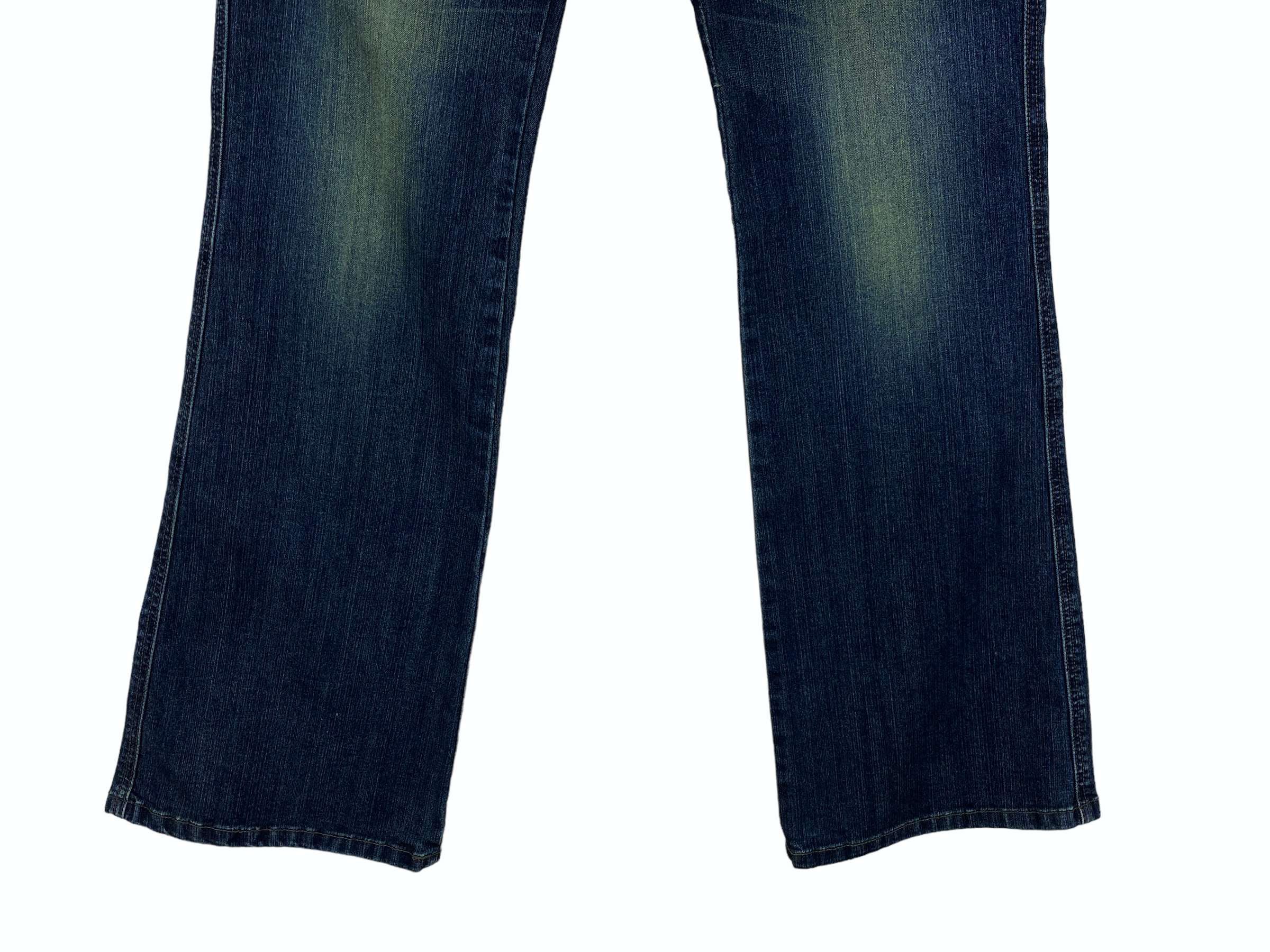 Japanese Brand Carouge Bootcut Jeans Flare Jeans Embroided Jeans Size 29" - 5 Thumbnail