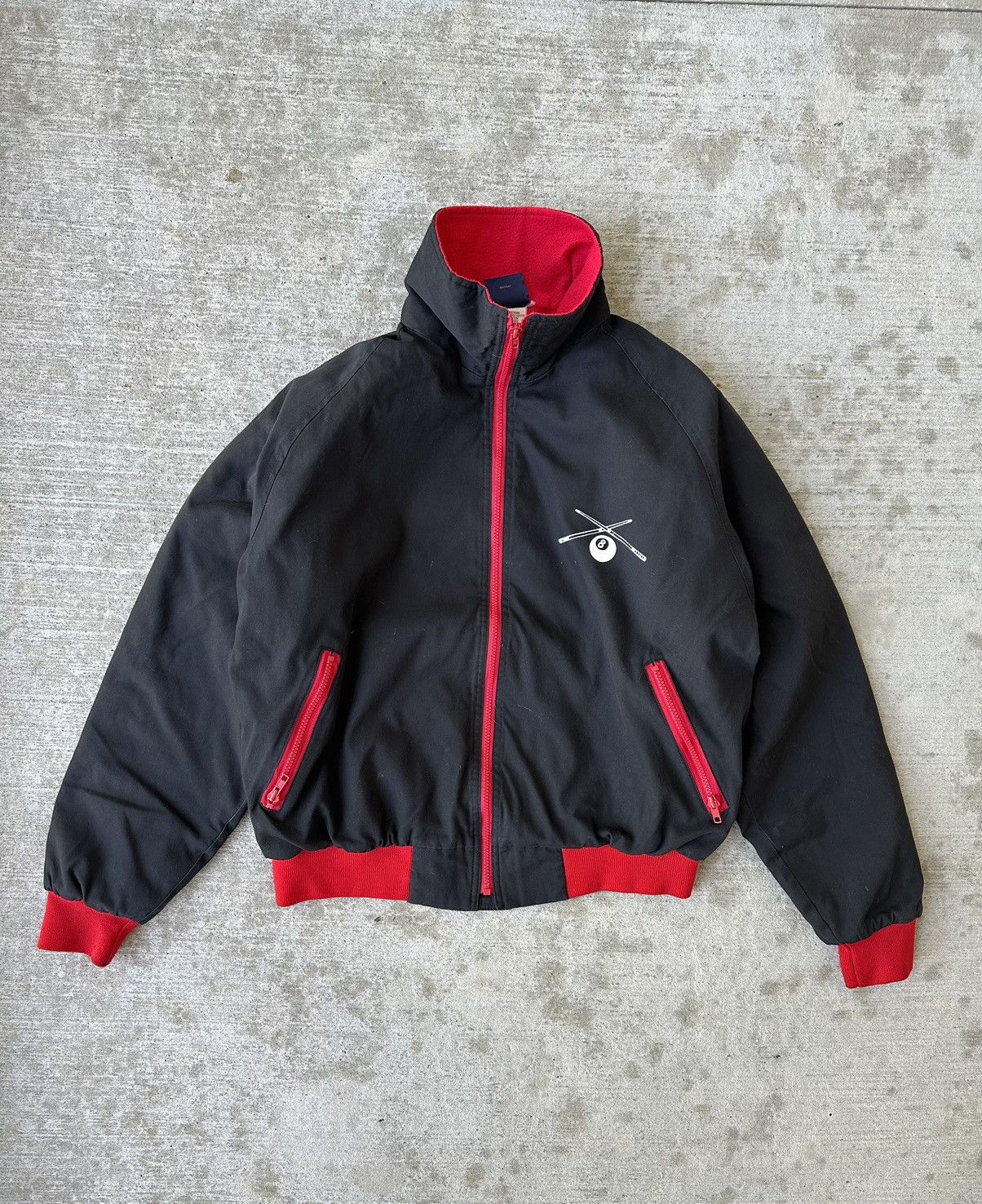 Vintage Vintage 80s Hilton “Bullseye” Pool/Darts Game Jacket Size US L / EU 52-54 / 3 - 3 Thumbnail