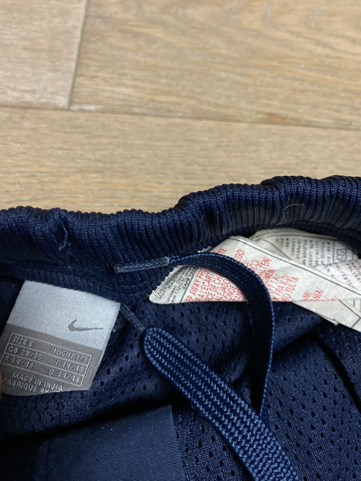 Nike × Vintage Nike vintage navy track pants small swoosh 2000s cortez 72 Size US 28 / EU 44 - 5 Thumbnail