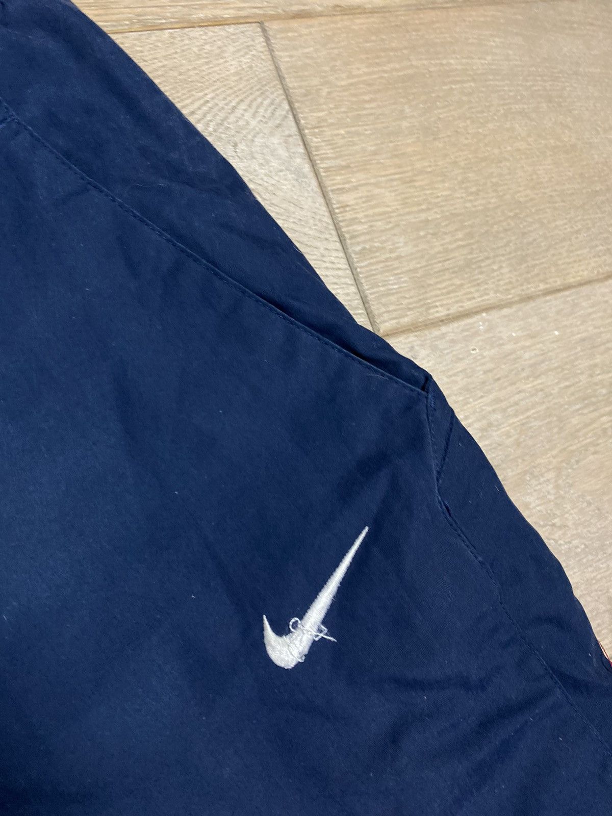 Nike × Vintage Nike vintage navy track pants small swoosh 2000s cortez 72 Size US 28 / EU 44 - 3 Thumbnail