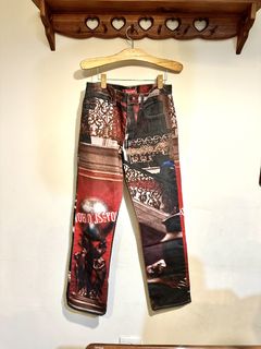 Supreme Scarface The World Is Yours 5-Pocket Jeans Multi for Men