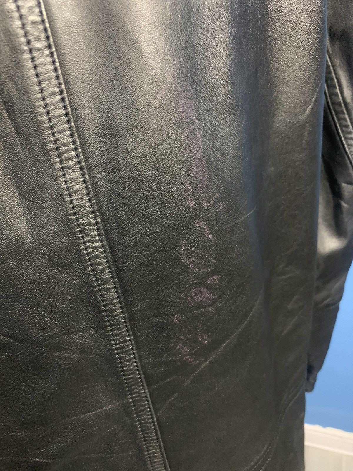 Designer × Pierre Balmain Pierre Balmain Paris Leather Coat Pattern Size US M / EU 48-50 / 2 - 9 Thumbnail