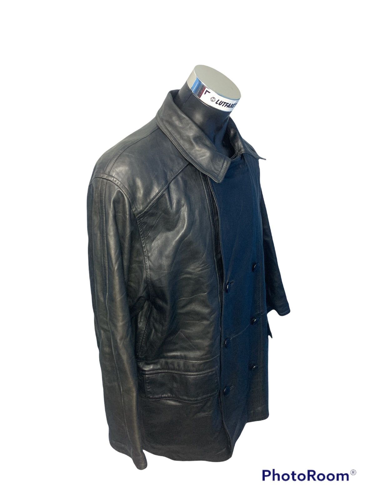 Designer × Pierre Balmain Pierre Balmain Paris Leather Coat Pattern Size US M / EU 48-50 / 2 - 5 Thumbnail