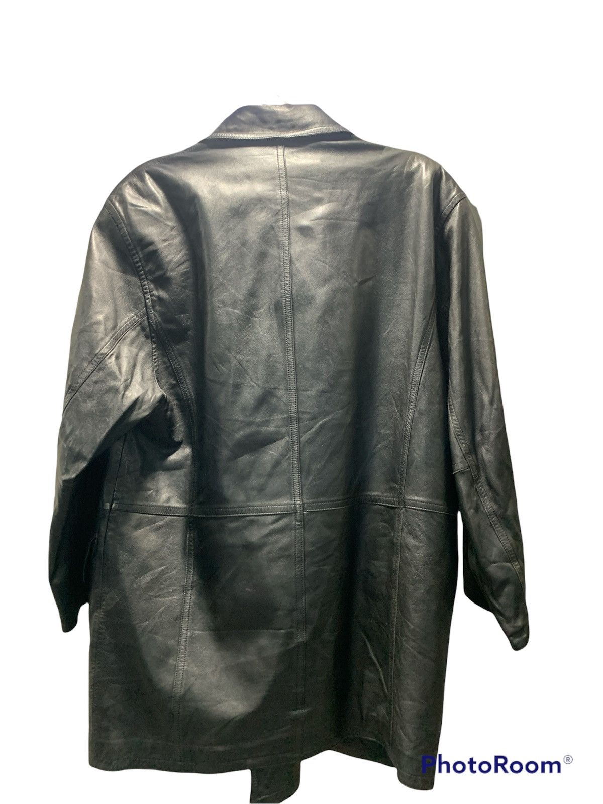 Designer × Pierre Balmain Pierre Balmain Paris Leather Coat Pattern Size US M / EU 48-50 / 2 - 18 Thumbnail